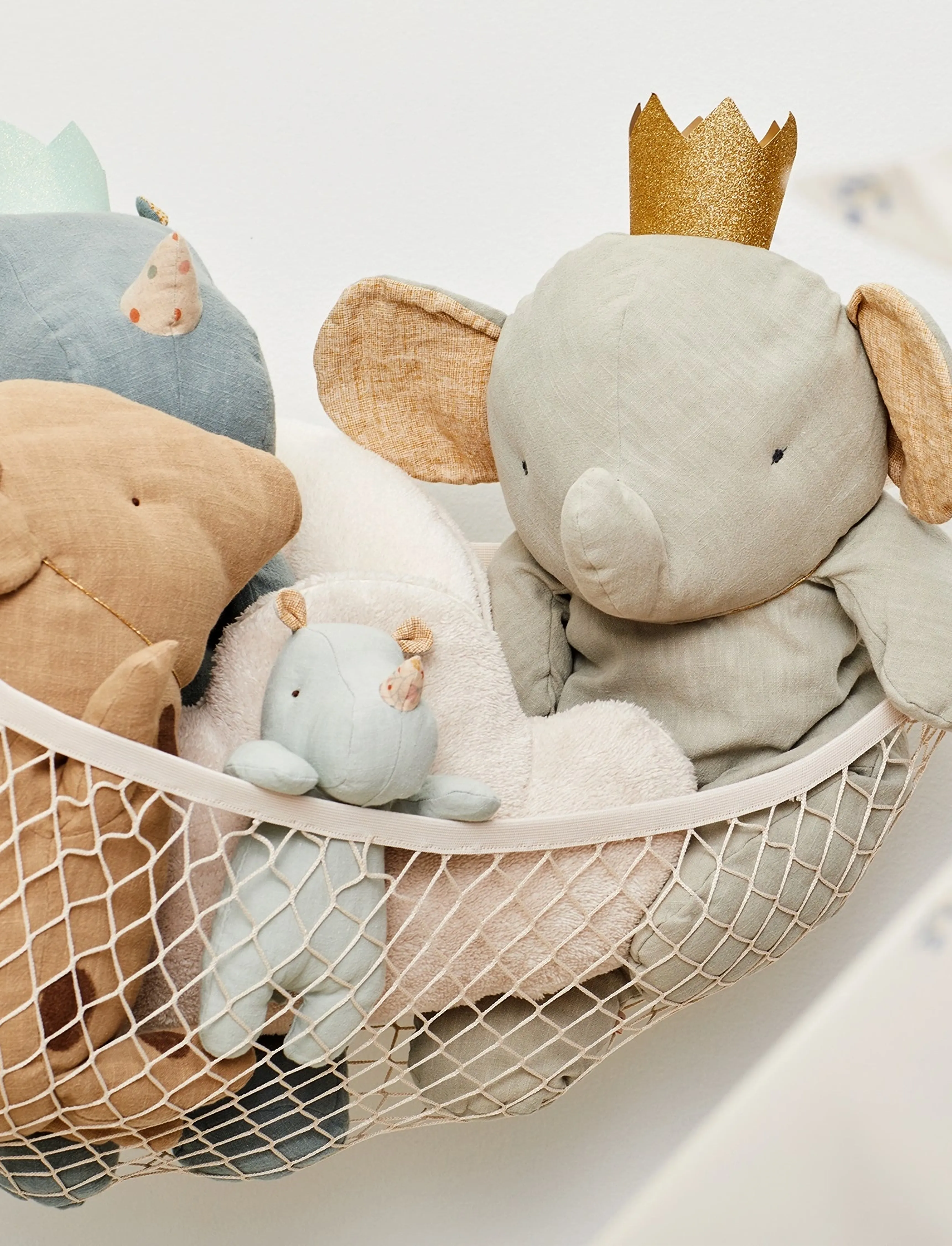3 Sprouts - 3 Sprouts Toy Hammock, Beige - beige - 5