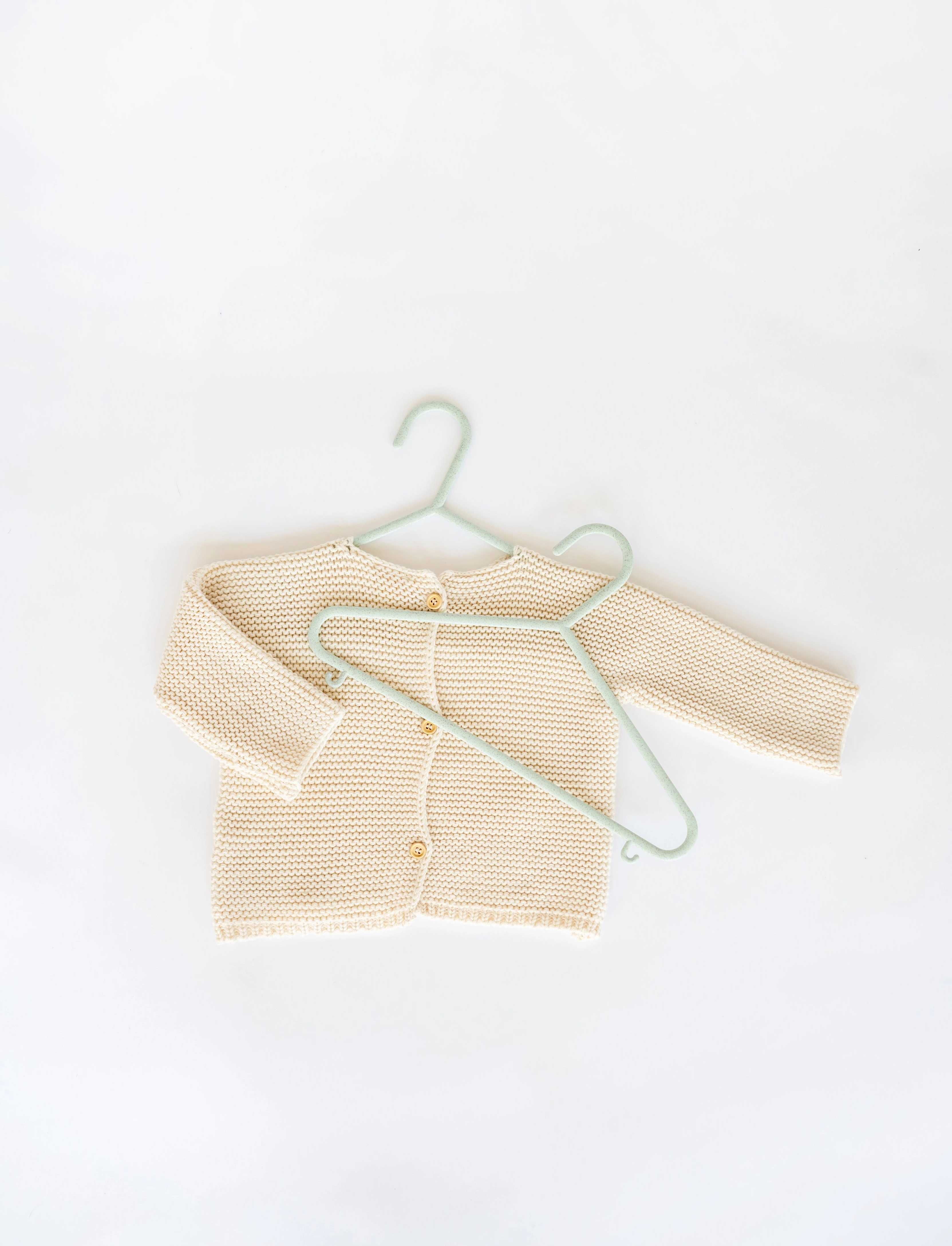 3 Sprouts - 3 Sprouts Wheat straw hanger (Set of 15), Green - crochets et suspensions - green - 1
