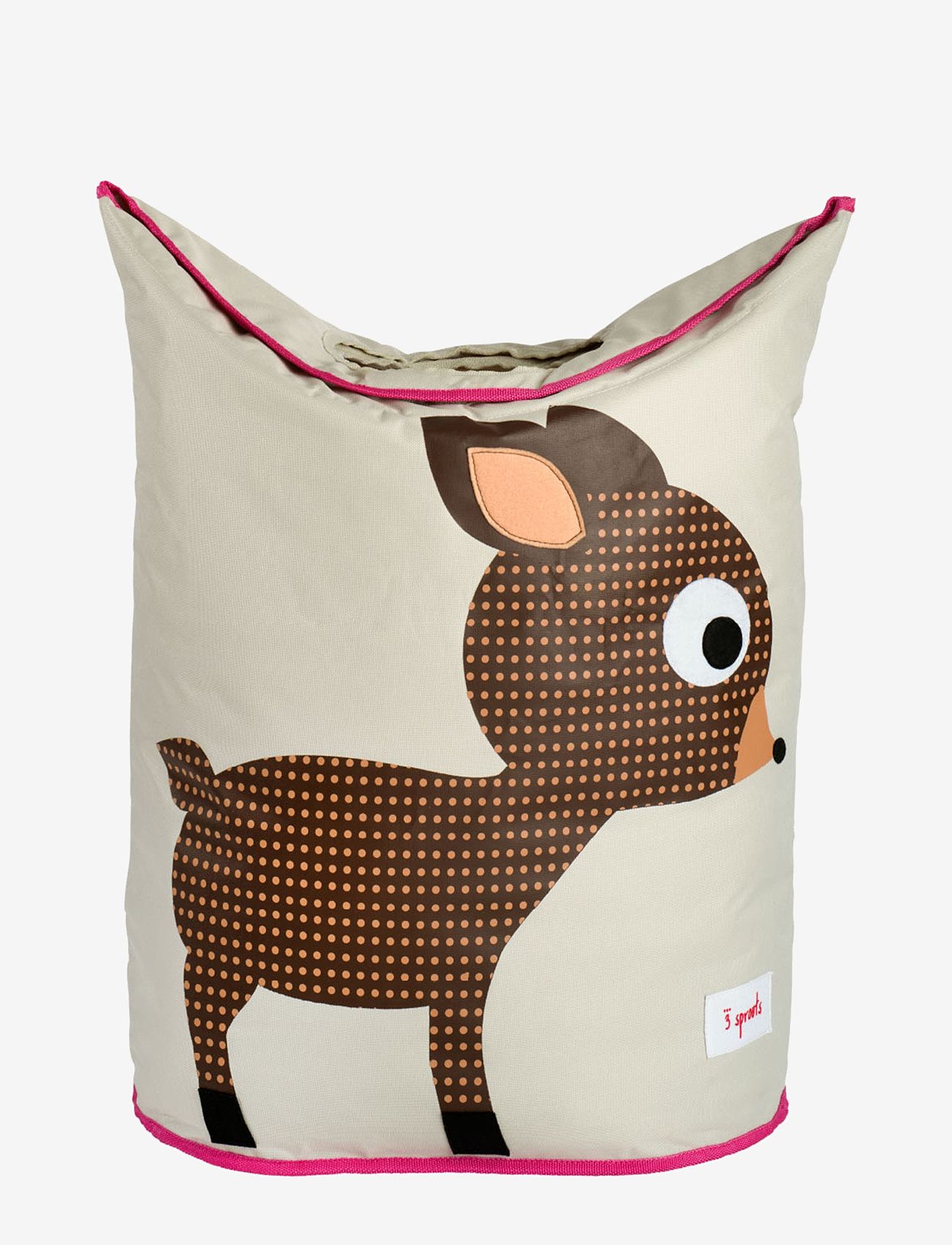 3 Sprouts - Laundry Basket - förvaringskorgar - brown - deer - 0