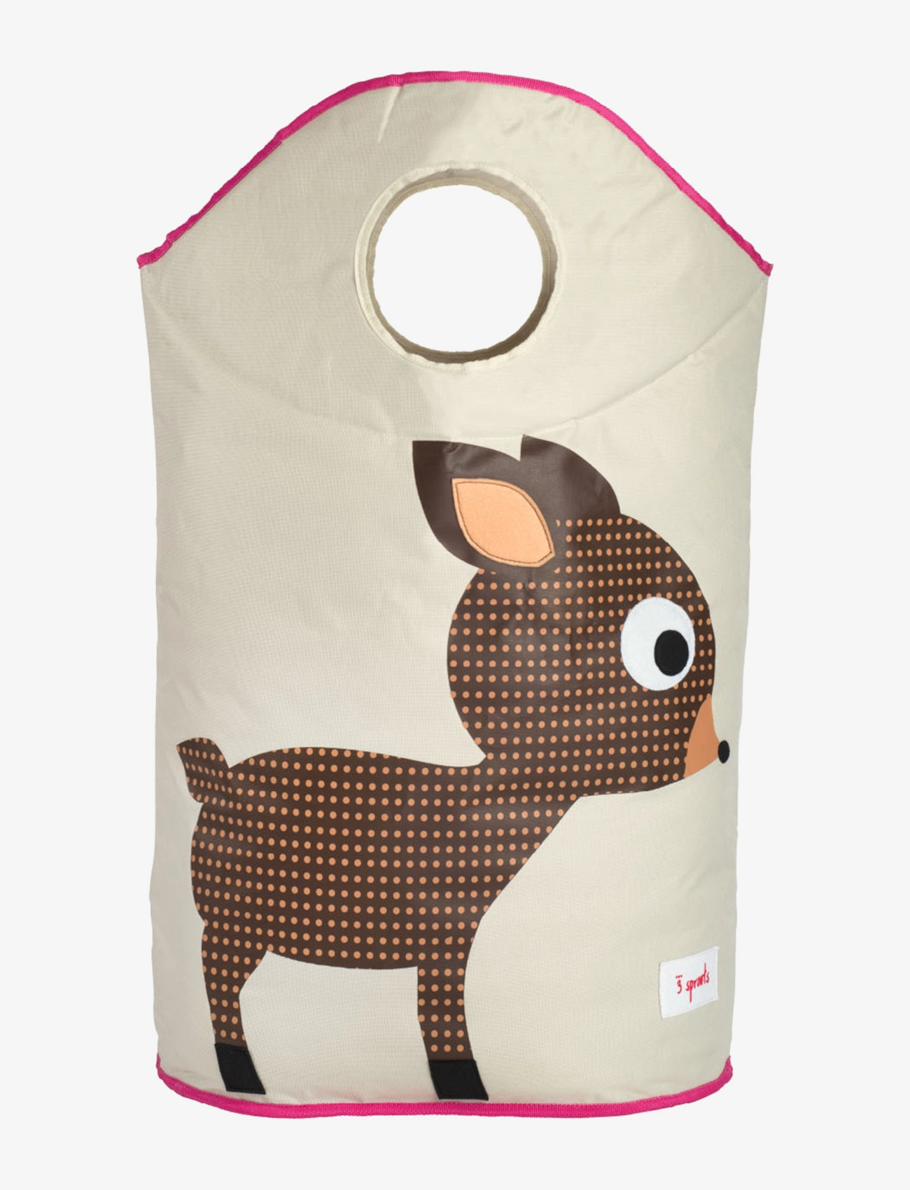 3 Sprouts - Laundry Basket - oppbevaringskurver - brown - deer - 1