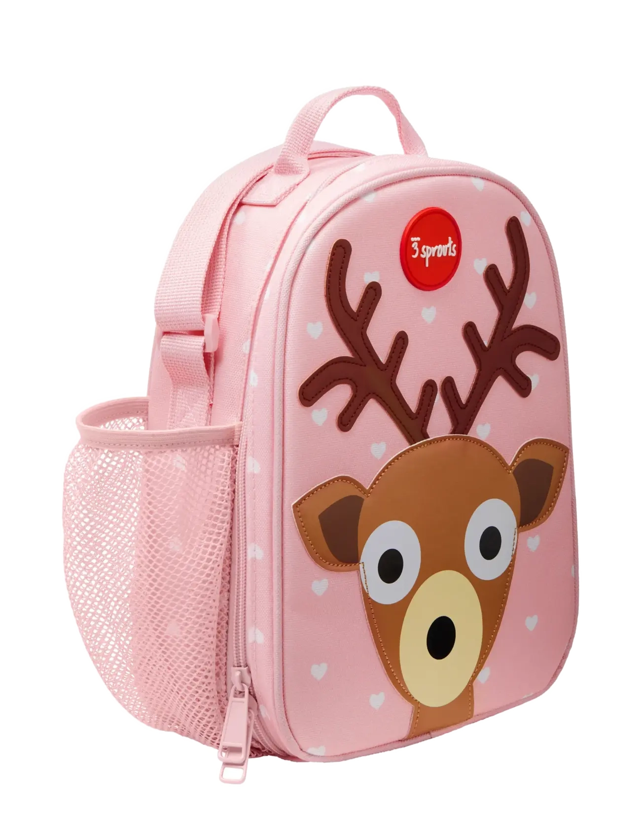 3 Sprouts - 3 Sprouts Lunch Bag, Deer/Pink - brotdosen - pink - 4