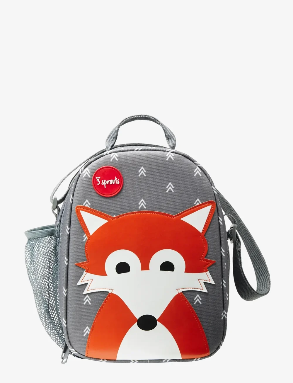 3 Sprouts - 3 Sprouts Lunch Bag, Fox/Gray - lõunasöögikarbid - gray - 1