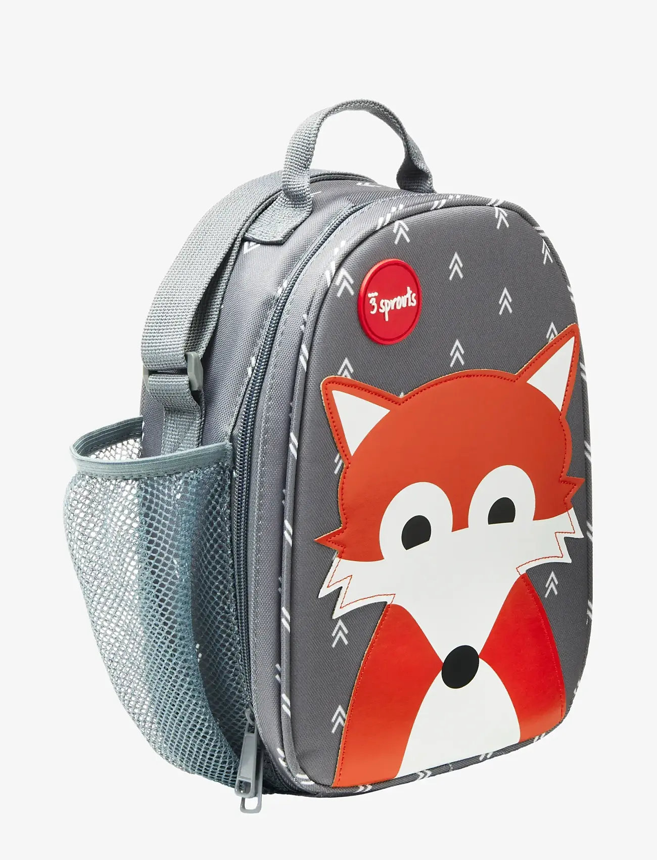 3 Sprouts - 3 Sprouts Lunch Bag, Fox/Gray - brotdosen - gray - 2