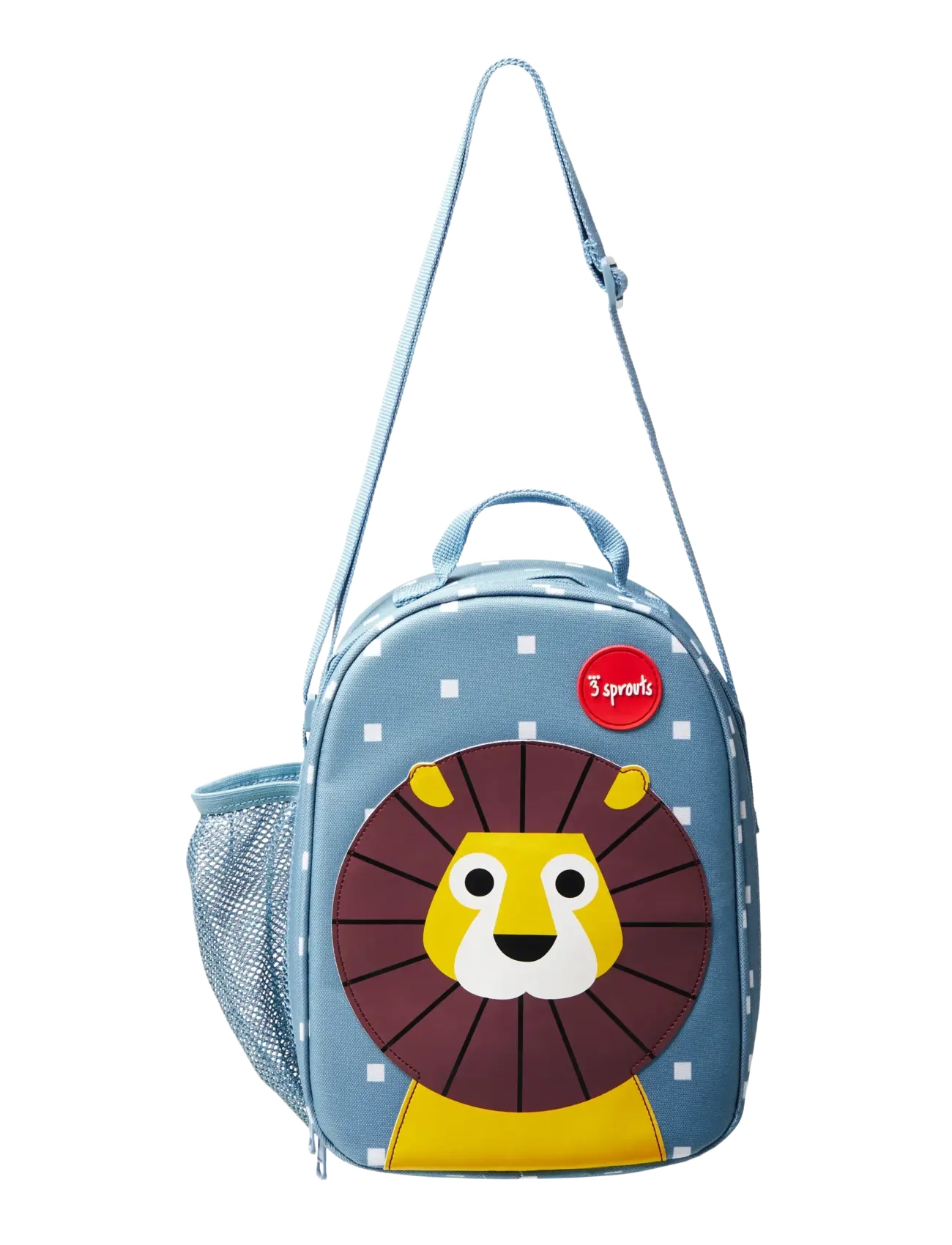 3 Sprouts - 3 Sprouts Lunch Bag, Lion/Blue - brotdosen - blue - 2