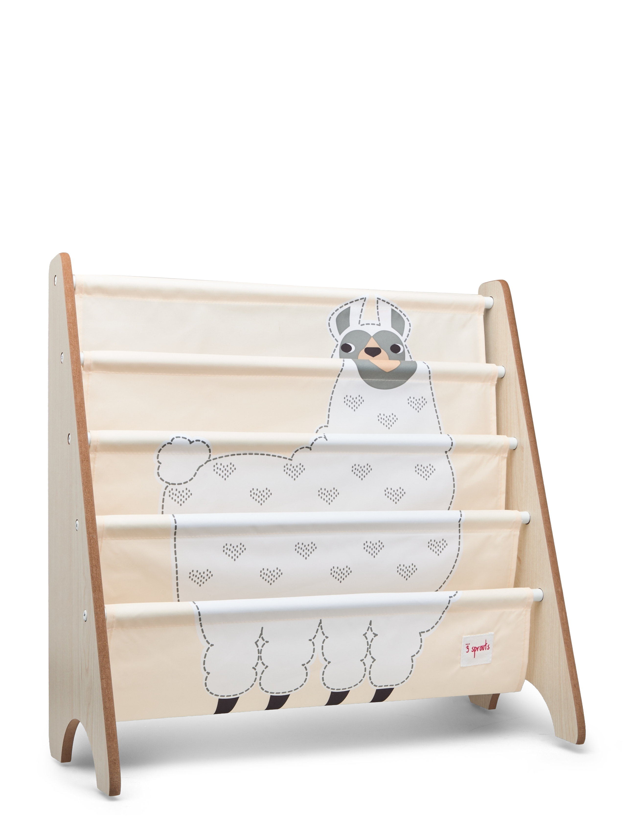 3 SPROUTS Bookcase Patterned - 61CMx62CMx25CM - Kinder