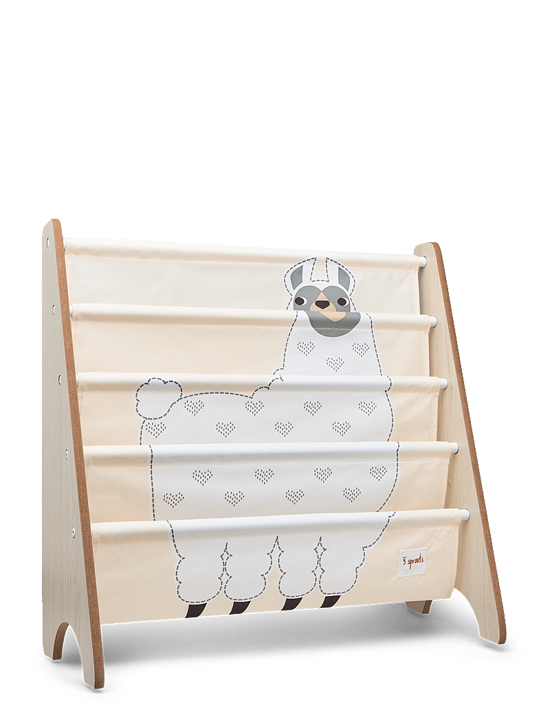 3 Sprouts - Bookcase - mööbel - white - llama - 0