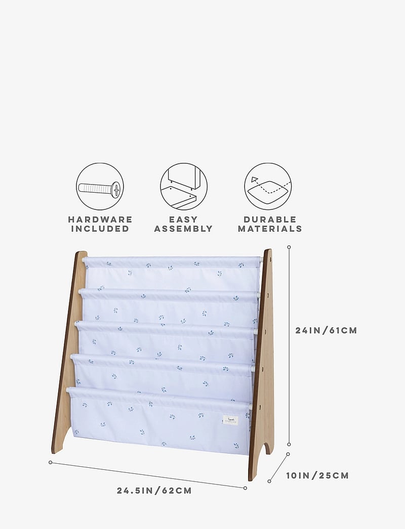 3 Sprouts - 3 Sprouts Bookcase, Blueberry mist - hoiukorvid - mist - 1