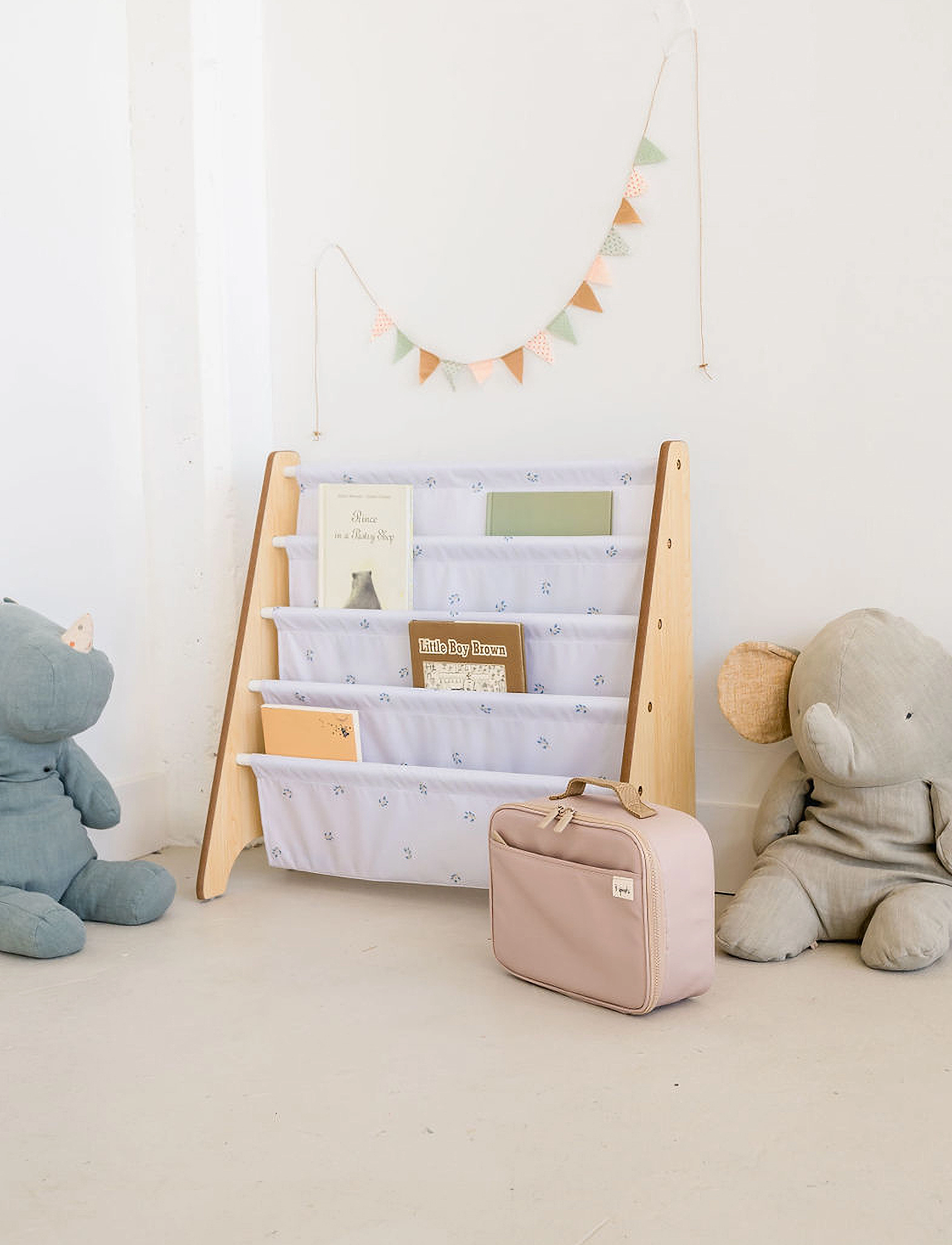 3 Sprouts - 3 Sprouts Bookcase, Blueberry mist - aufbewahrungskörbe - mist - 4