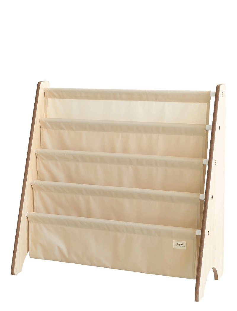 3 Sprouts - 3 Sprouts Bookcase, Beige - hylder - beige - 1