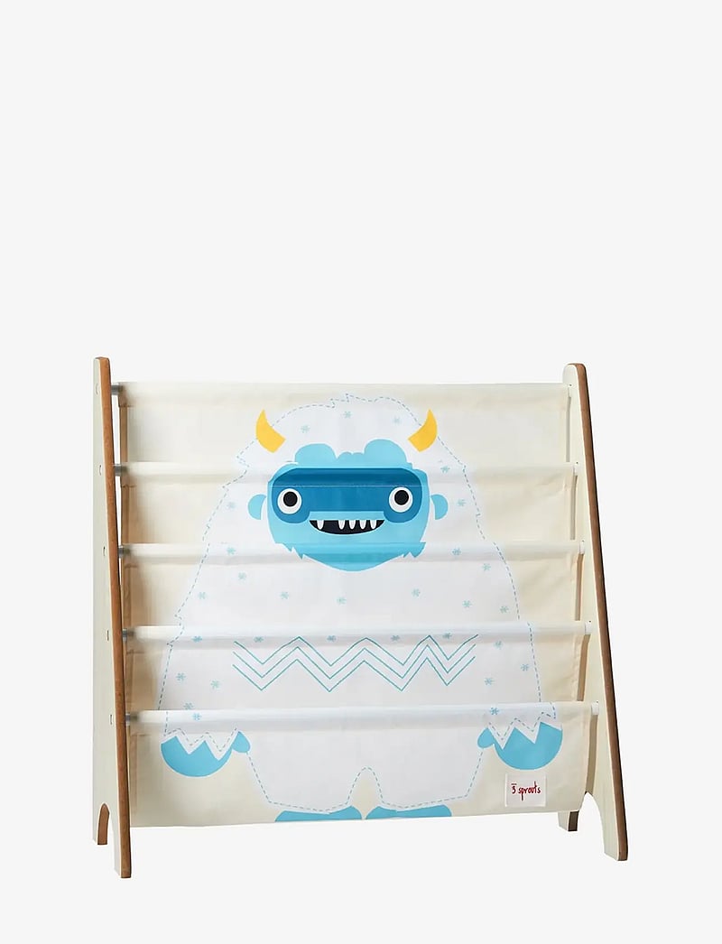 3 Sprouts - 3 Sprouts Bookcase, The Abominable Snowman - aufbewahrungskörbe - sand - white - 0
