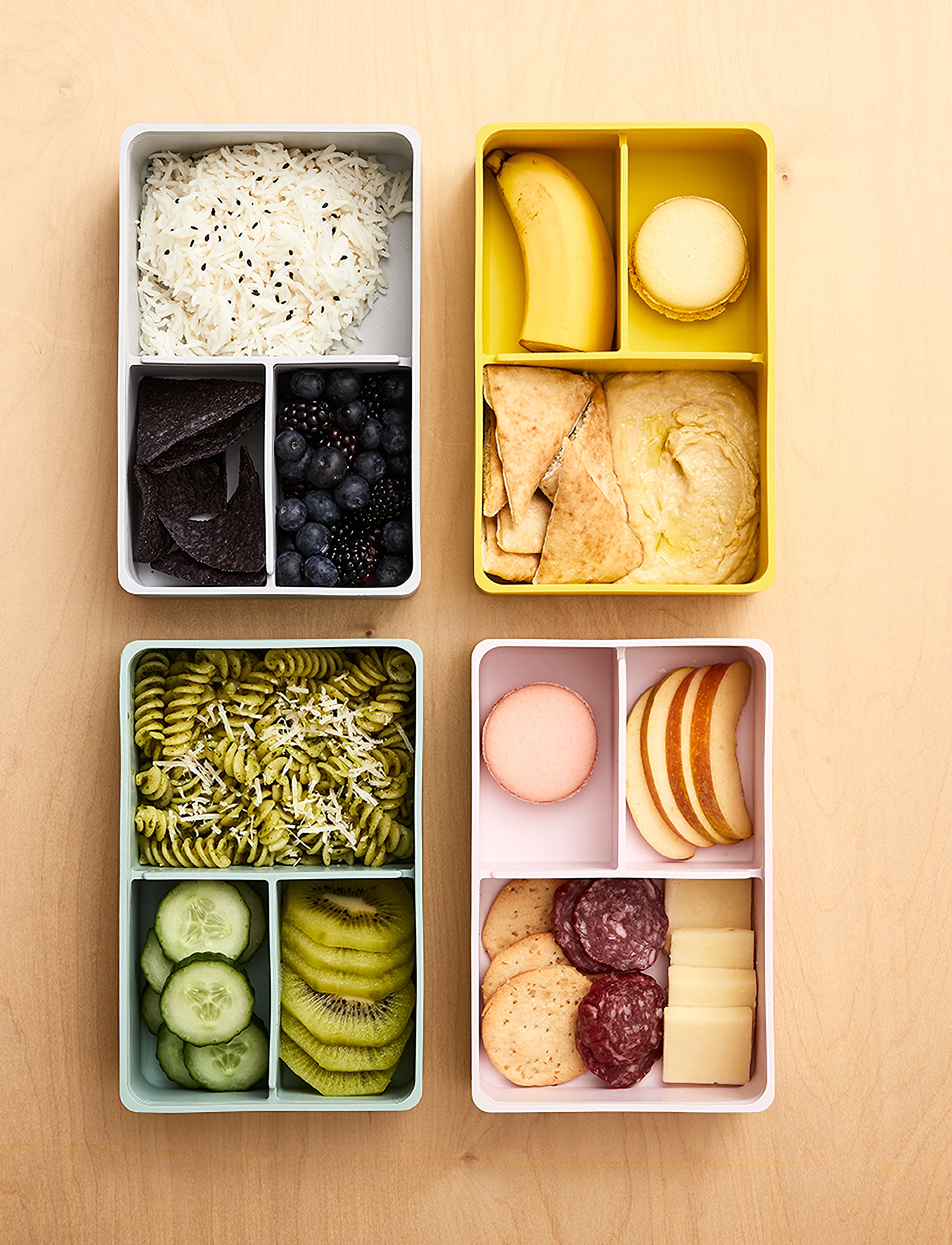 3 Sprouts - 3 Sprouts Silicone Bento Food Box, Lion/Yellow - priešpiečių dėžutės - yellow - 3