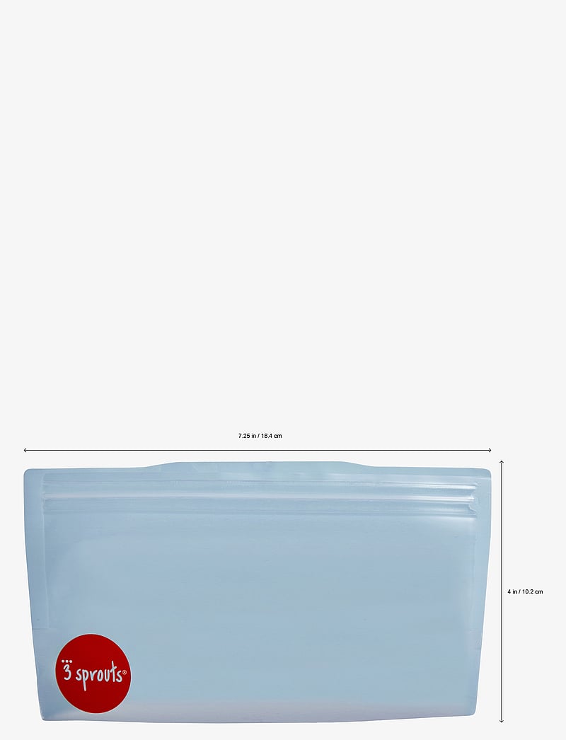 3 Sprouts - 3 Sprouts Snack Bag (2 pack), Lion/Blue - brotdosen - blue - 1