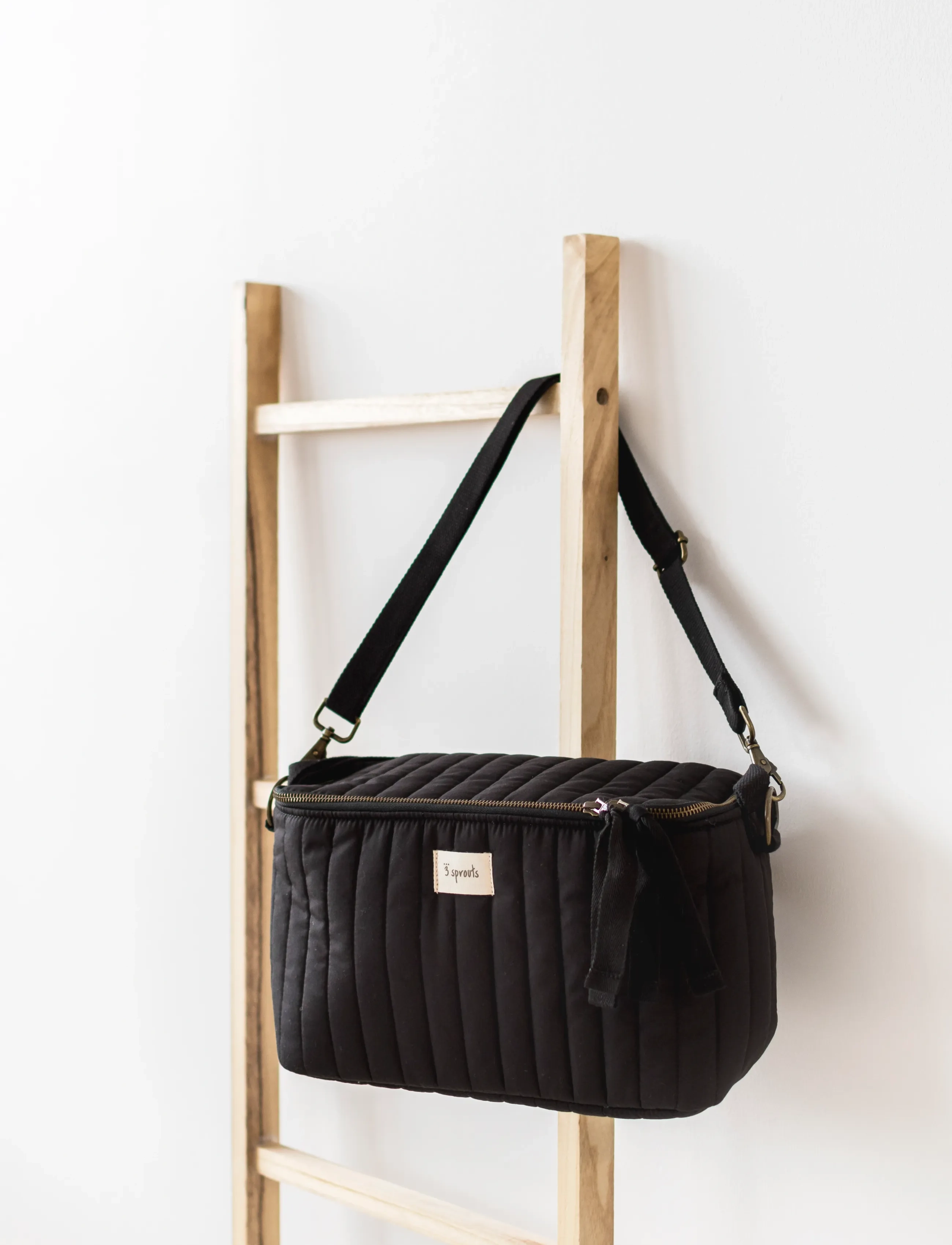 3 Sprouts Stroller Organizer, Quilt/Black, Børn, Quiltet Klapvogns Organizer, Sort, Str: ONE SIZE