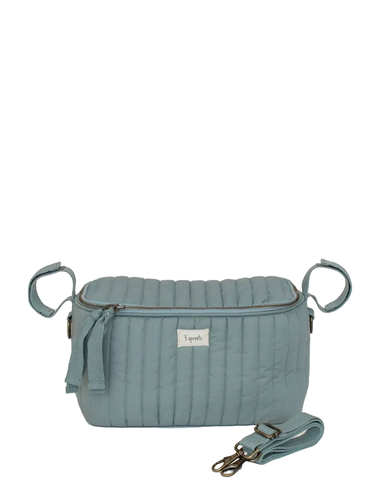 3 Sprouts 3 Sprouts Stroller Organizer, Quilt/Balsam Green - Babyutstyr - GREEN / green