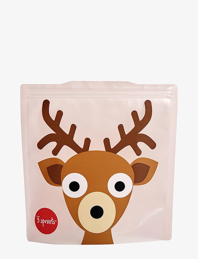 3 Sprouts - 3 Sprouts Sandwich Bag (2 pcs.), Roe Deer - madalaimad hinnad - pink - 0