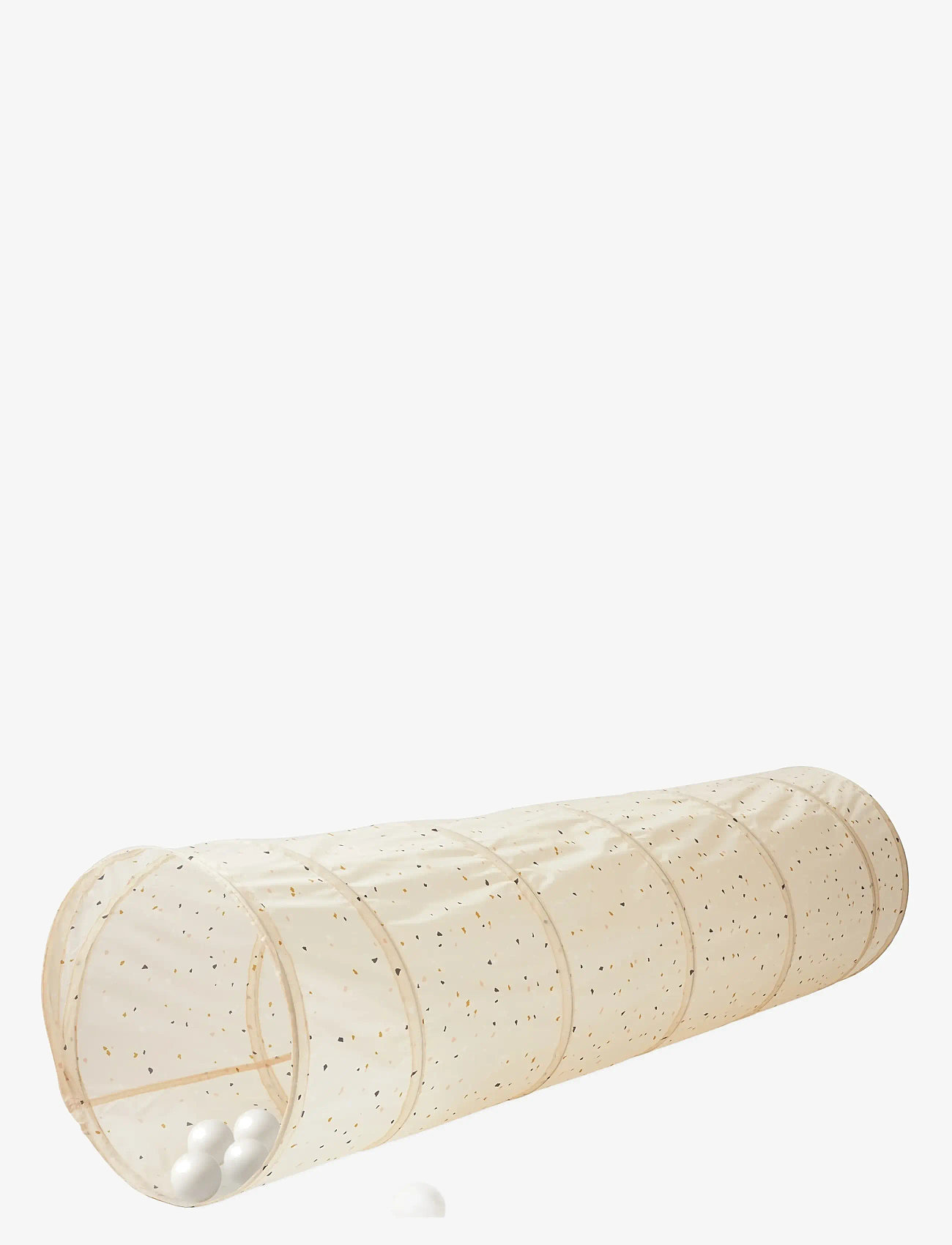3 Sprouts - 3 Sprouts Play Tunnel, Terrazzo/Beige - lektunnlar - beige - 2