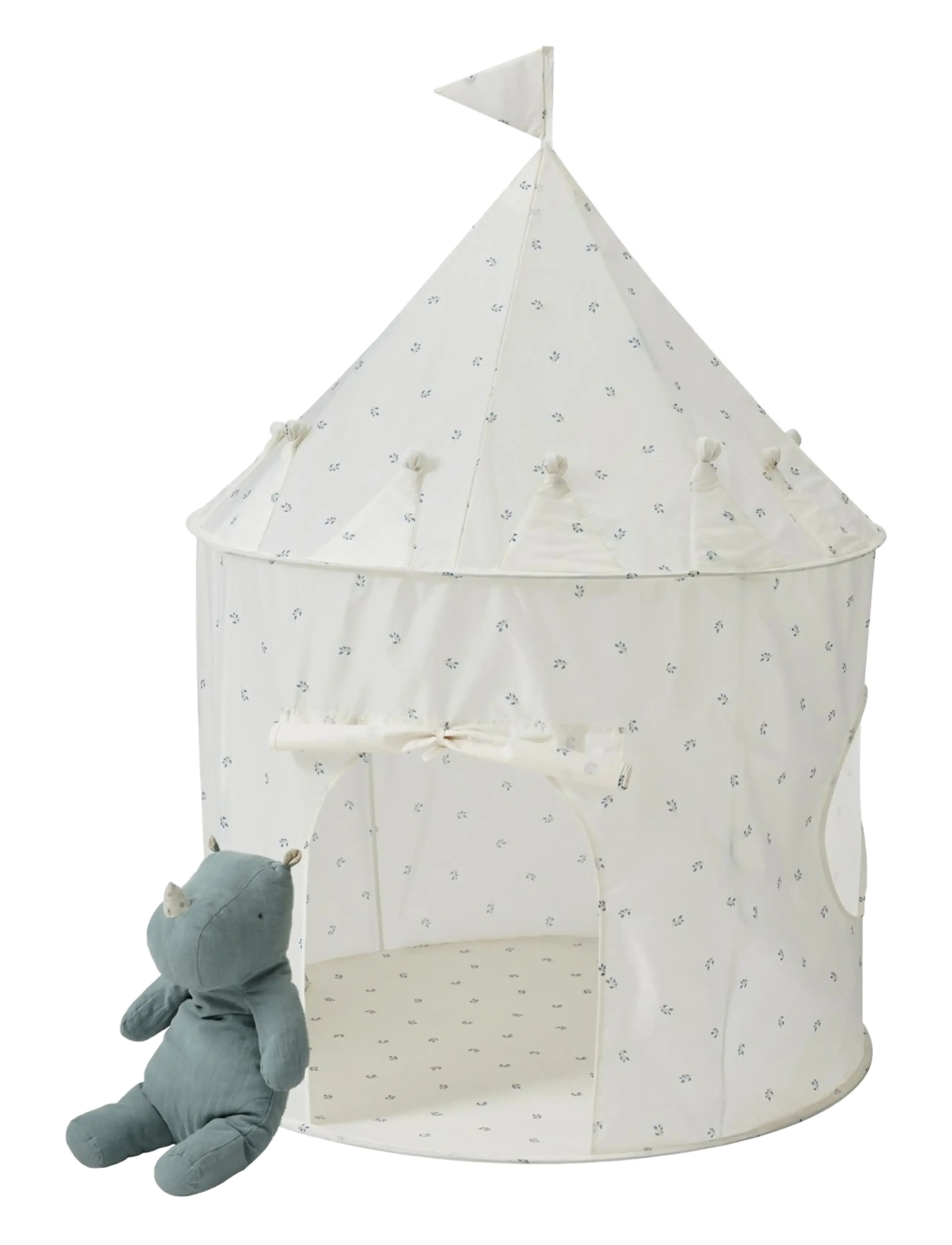 3 Sprouts - 3 Sprouts Play Tent, Blueberry Ivory - speeltenten en -tunnels - beige - 3