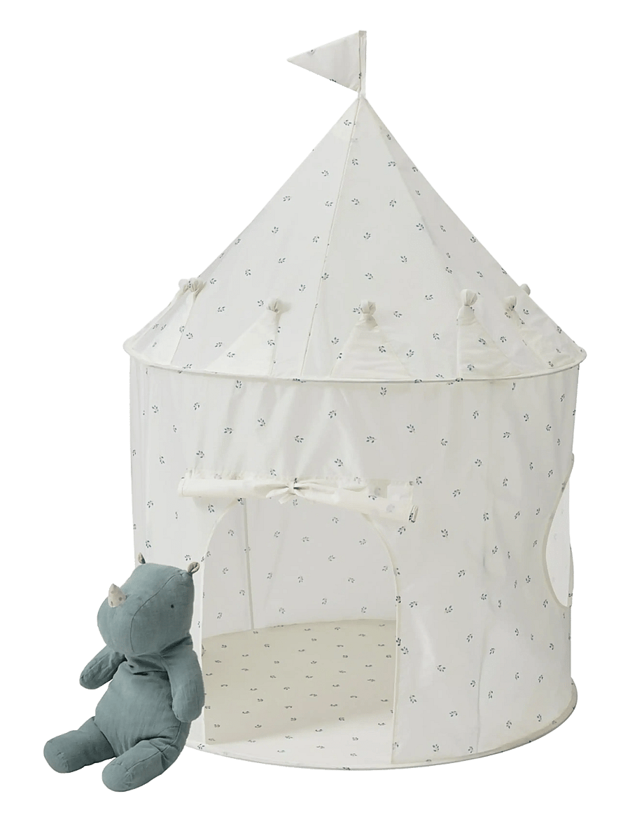 3 Sprouts - 3 Sprouts Play Tent, Blueberry Ivory - speeltenten en -tunnels - beige - 3