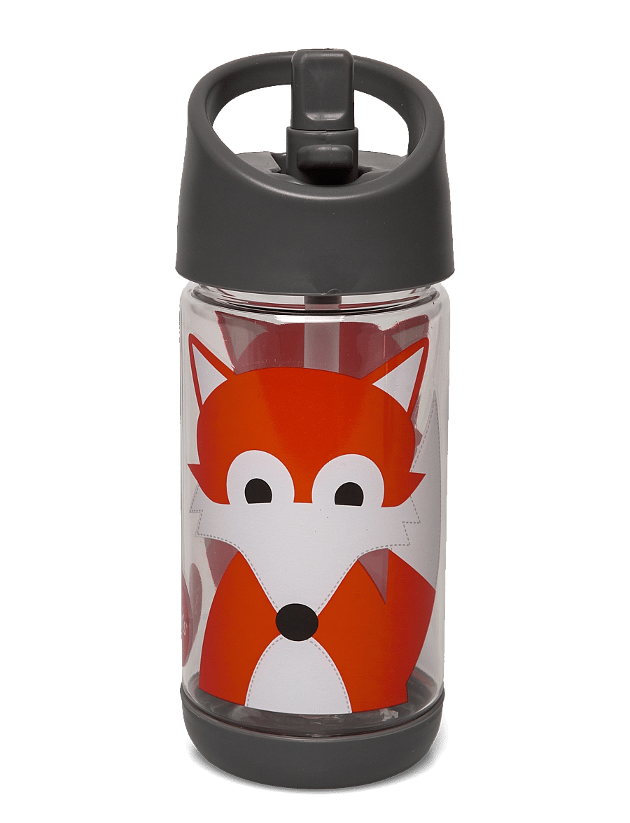3 Sprouts - Water Bottle - suvised sooduspakkumised - gray - fox - 0