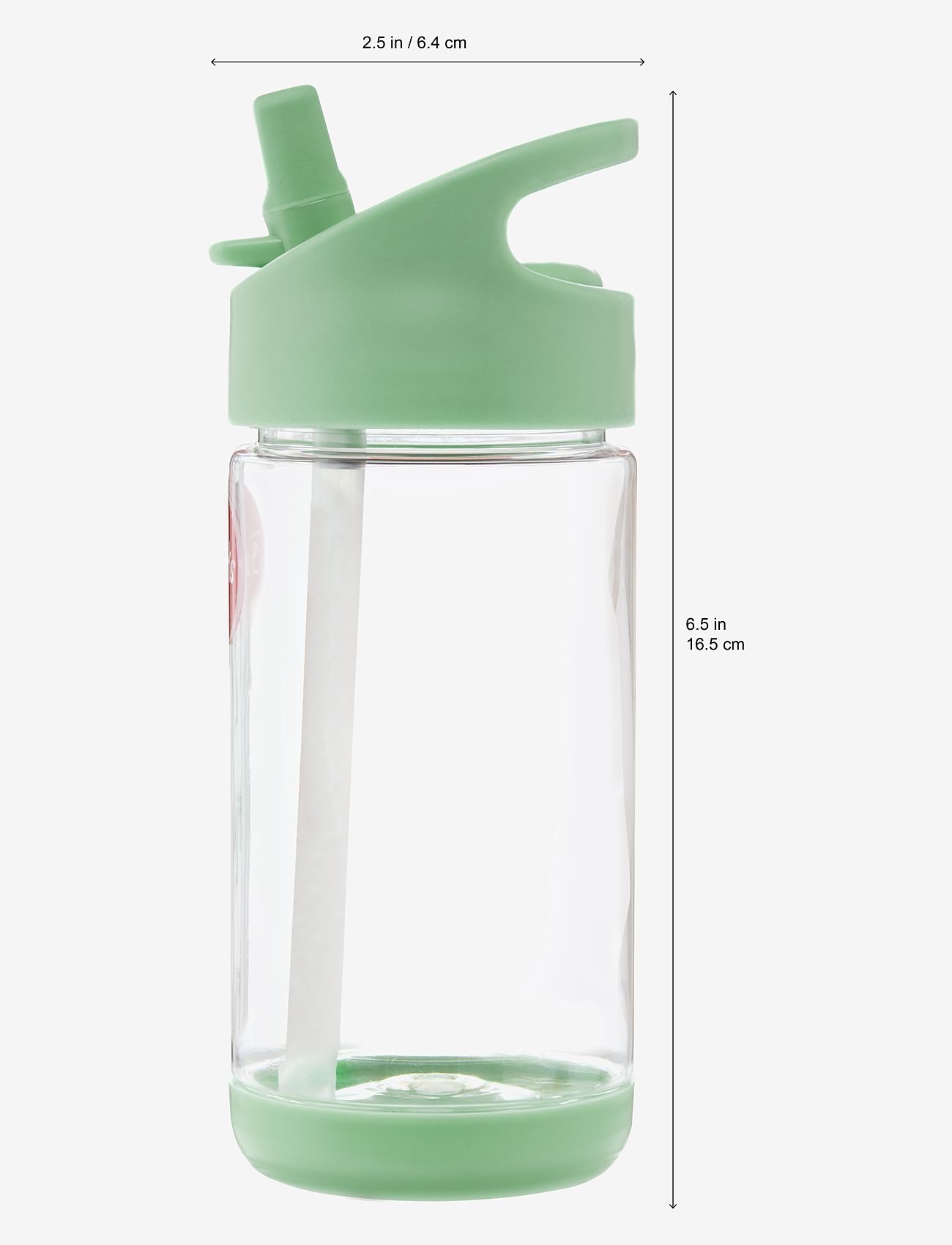 3 Sprouts - Water Bottle - vandflasker - mint - owl - 1