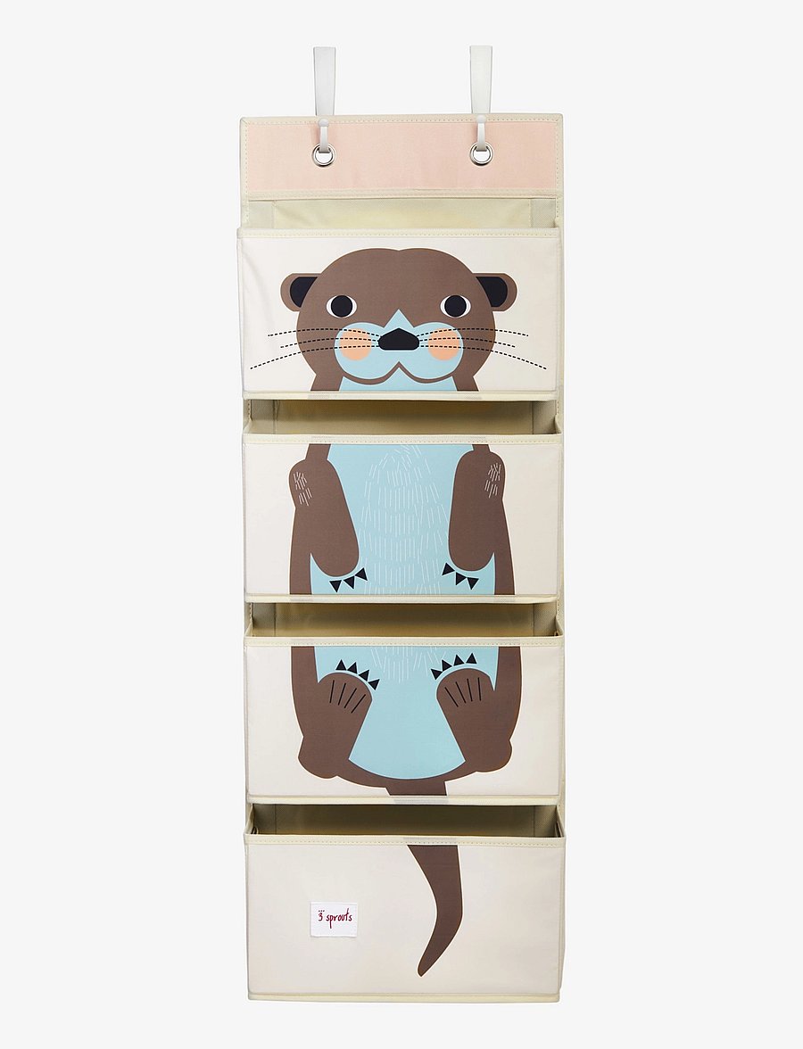 3 Sprouts - Wall organizer - madalaimad hinnad - brown - otter - 0