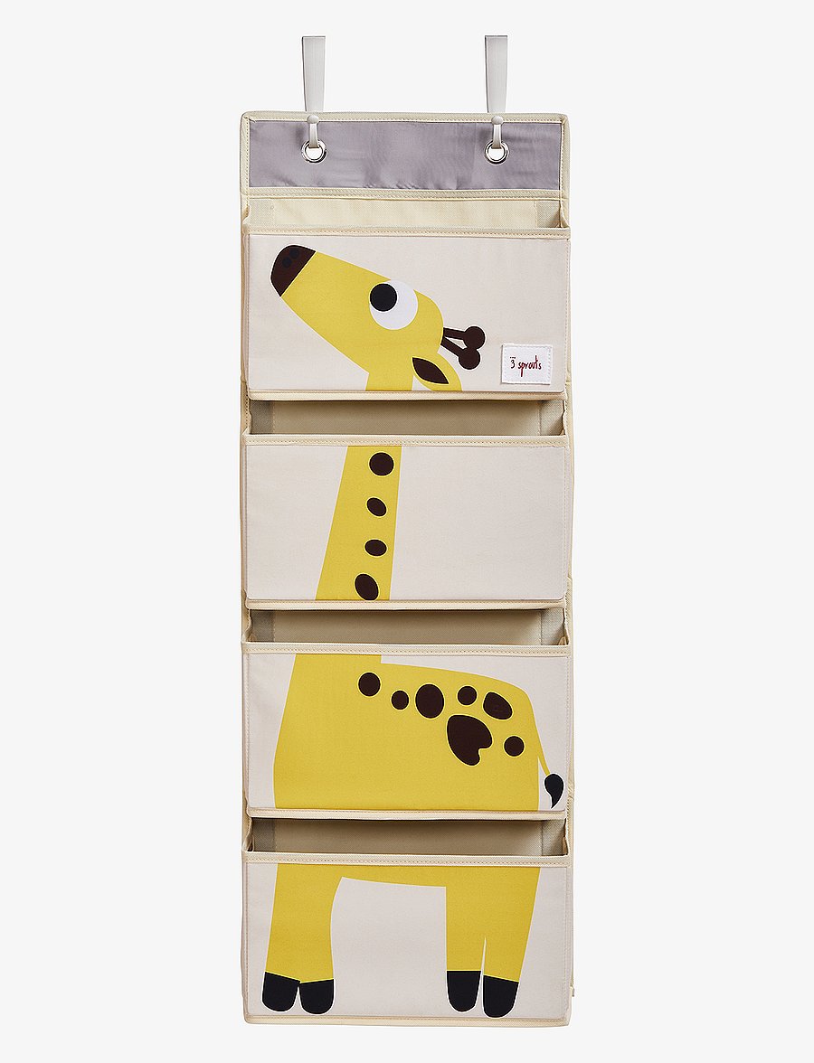 3 Sprouts - Wall organizer - madalaimad hinnad - yellow - giraffe - 0
