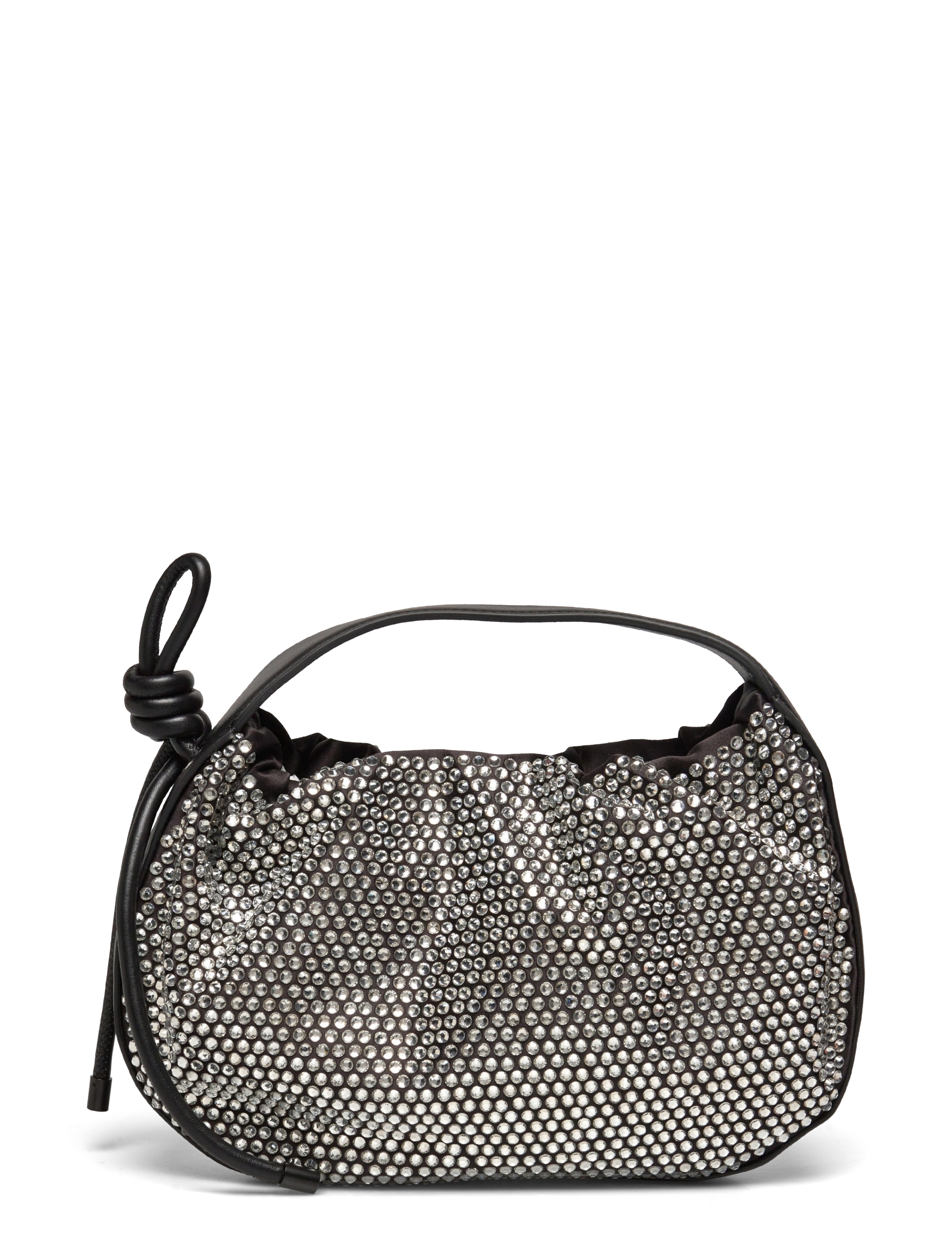3.1 Phillip Lim ORIGAMI MINI BAG W CRYSTAL EMB - Taschen - BLACK / black