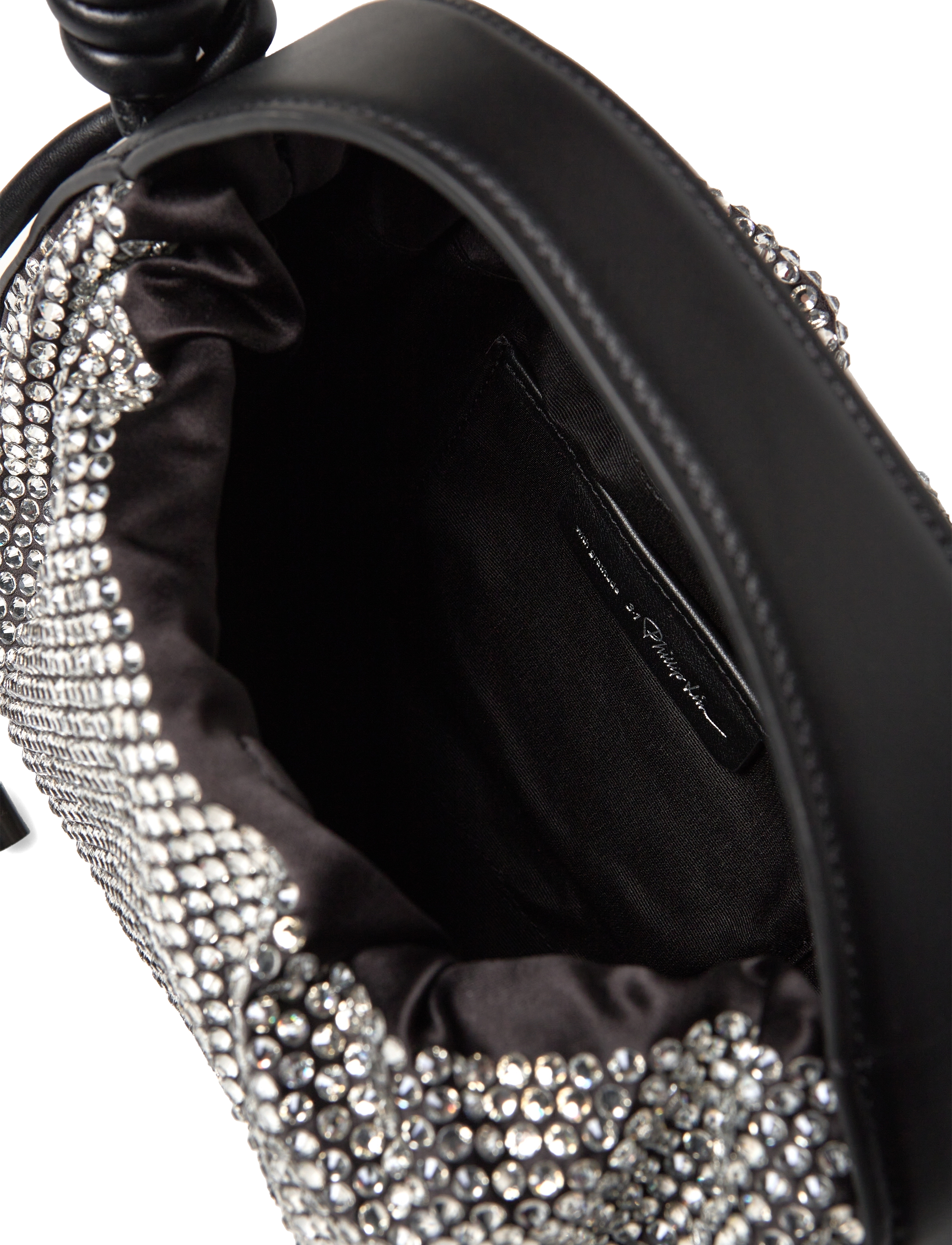 3.1 Phillip Lim - ORIGAMI MINI BAG W CRYSTAL EMB - black - 3