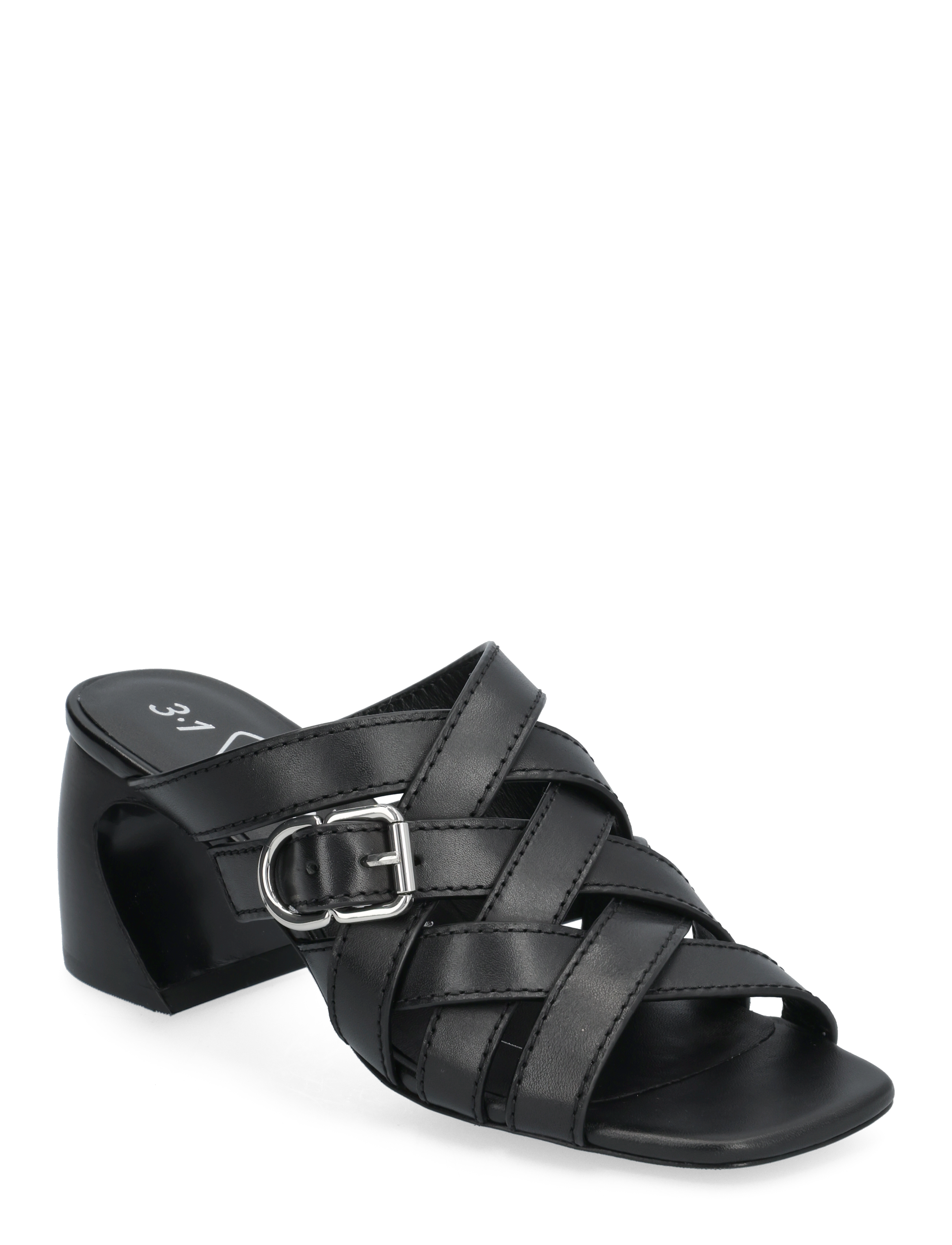 3.1 PHILLIP LIM Id Open Woven Mule- 65Mm Crescent Heel Schwarz - 41 - Damen