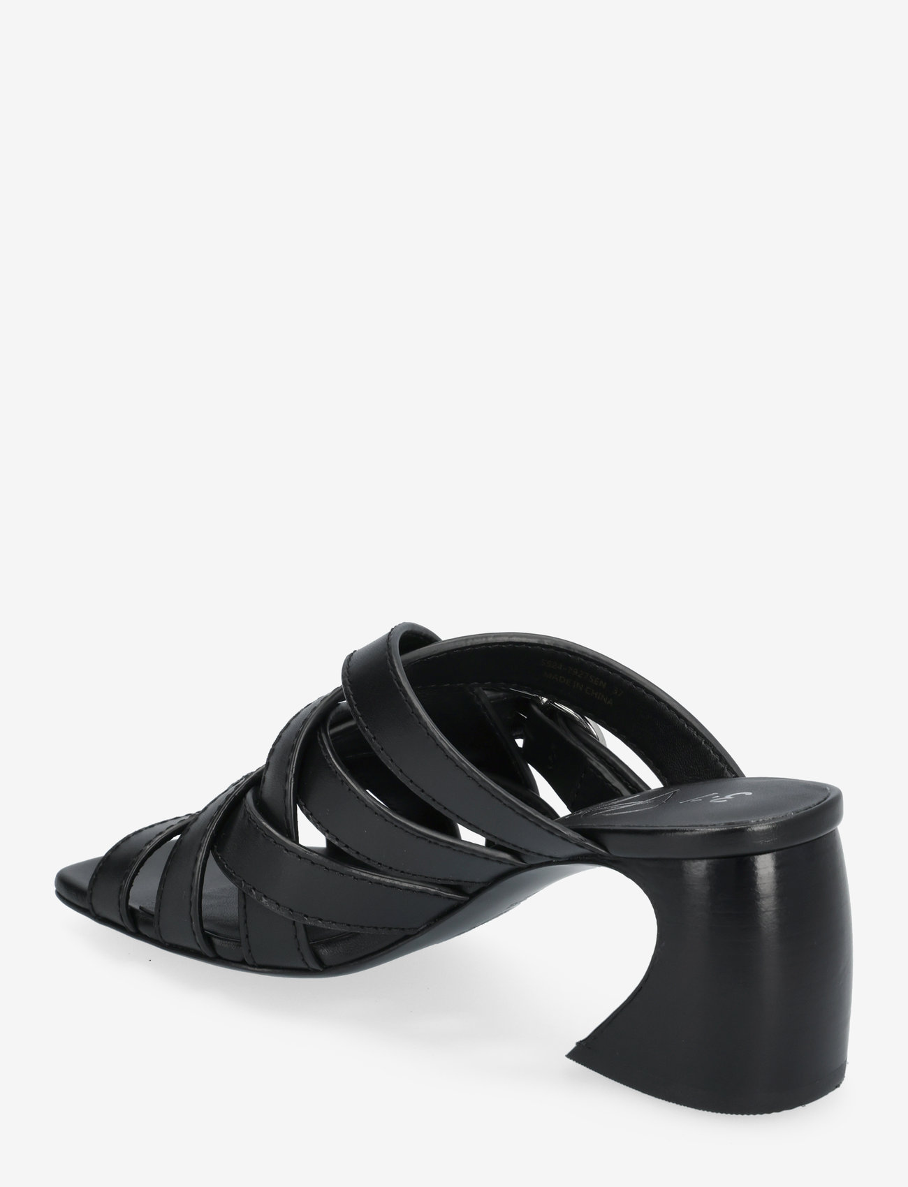 3.1 Phillip Lim - ID OPEN WOVEN MULE- 65MM CRESCENT HEEL - festtøj til outletpriser - black - 2