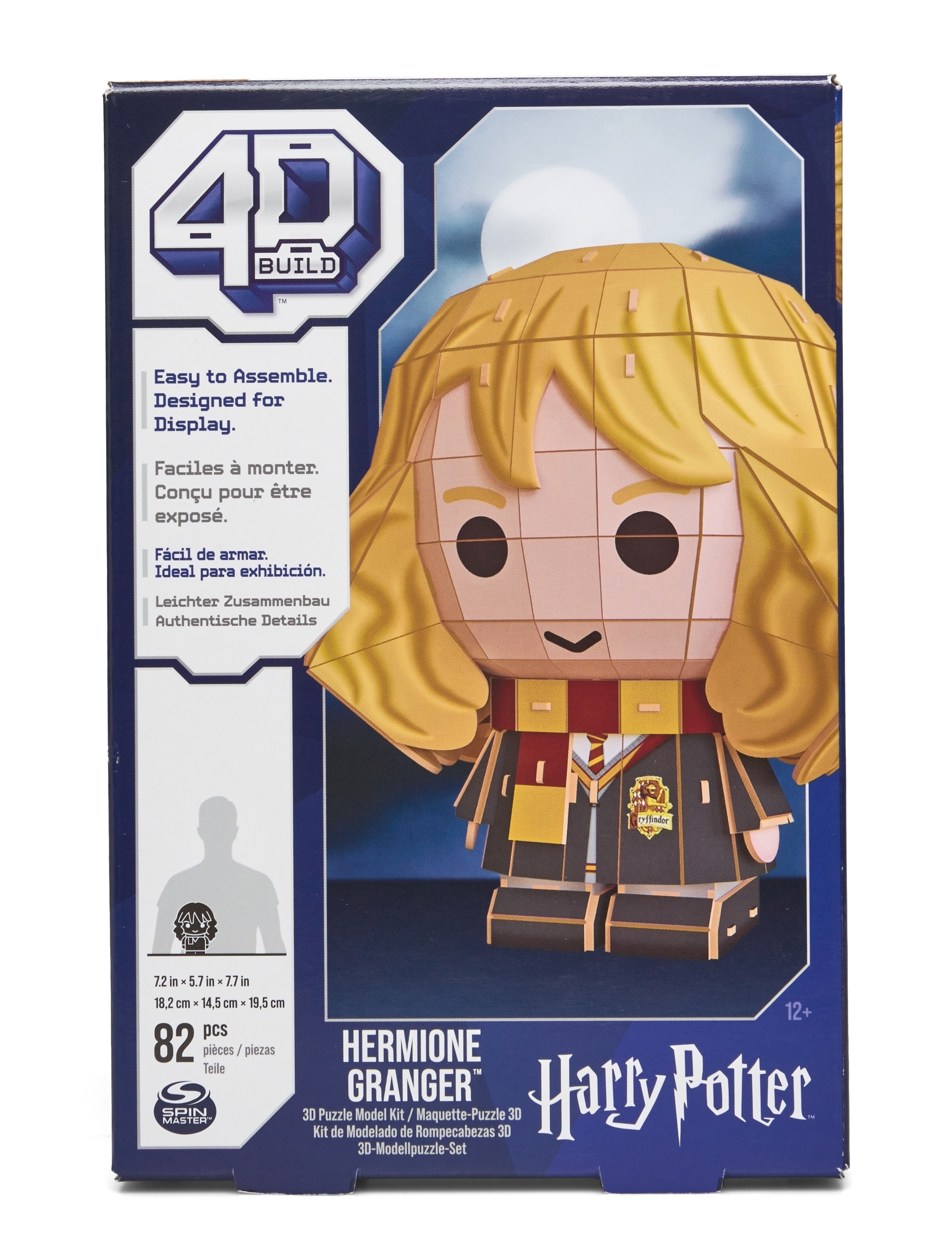 4D Puzzles 4D Puzzles Hermione Chibi Solid, One Size, Multi/patterned, Puslespil > 3D-Puslespil, Børn