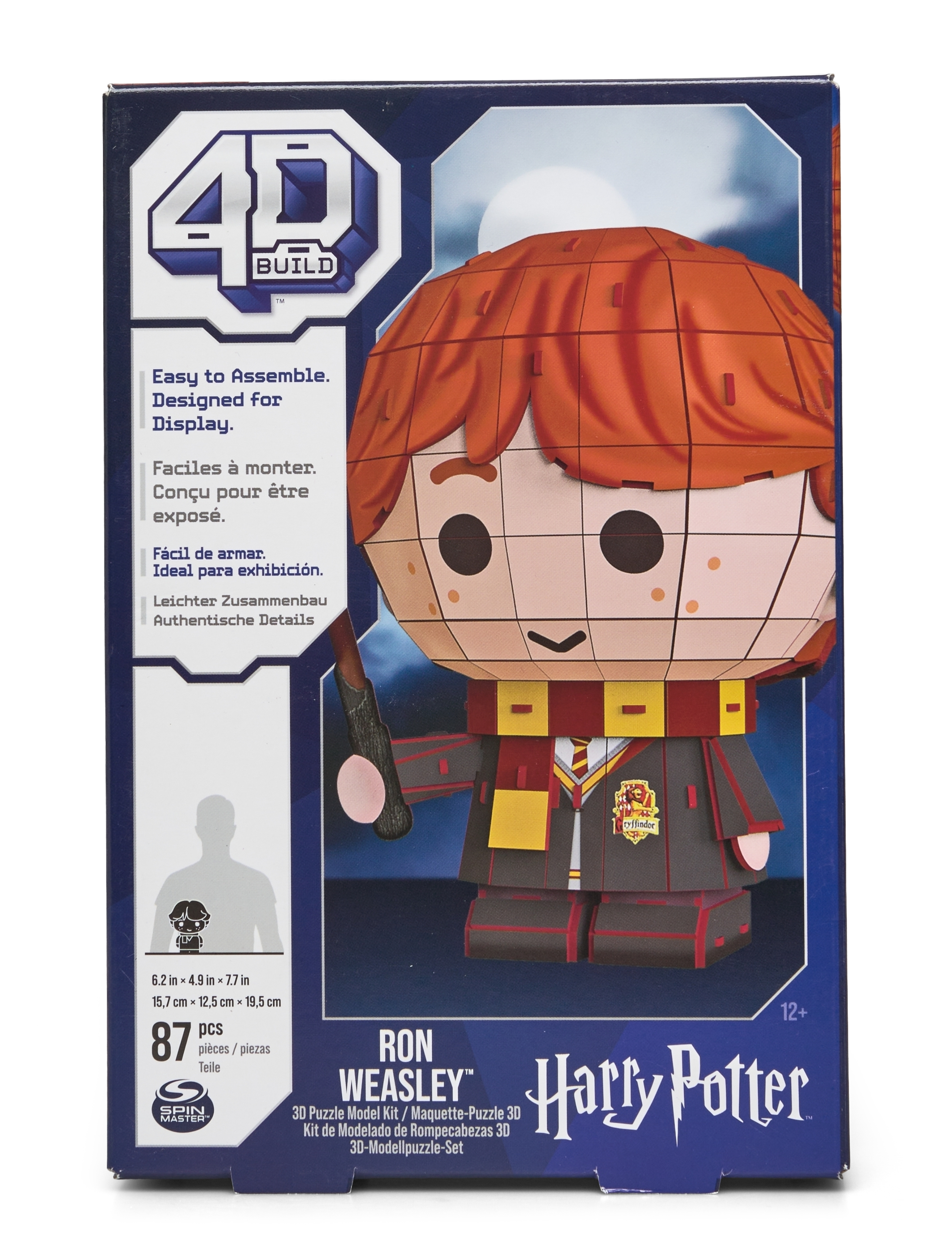 4D Puzzles 4D Puzzles Ron Weasley Chibi Solid, One Size, Multi/patterned, Puslespil > 3D-Puslespil, Børn