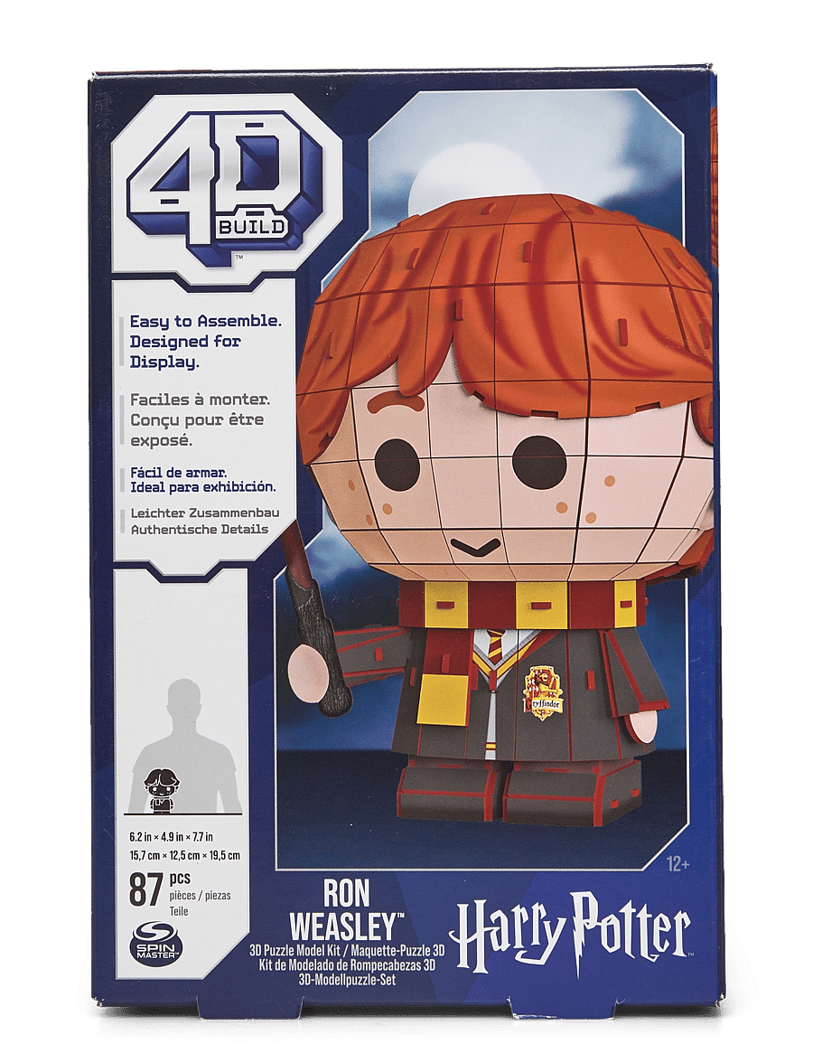 4D Puzzles - 4D Puzzles Ron Weasley Chibi Solid - 3d-pussel - multi - 0