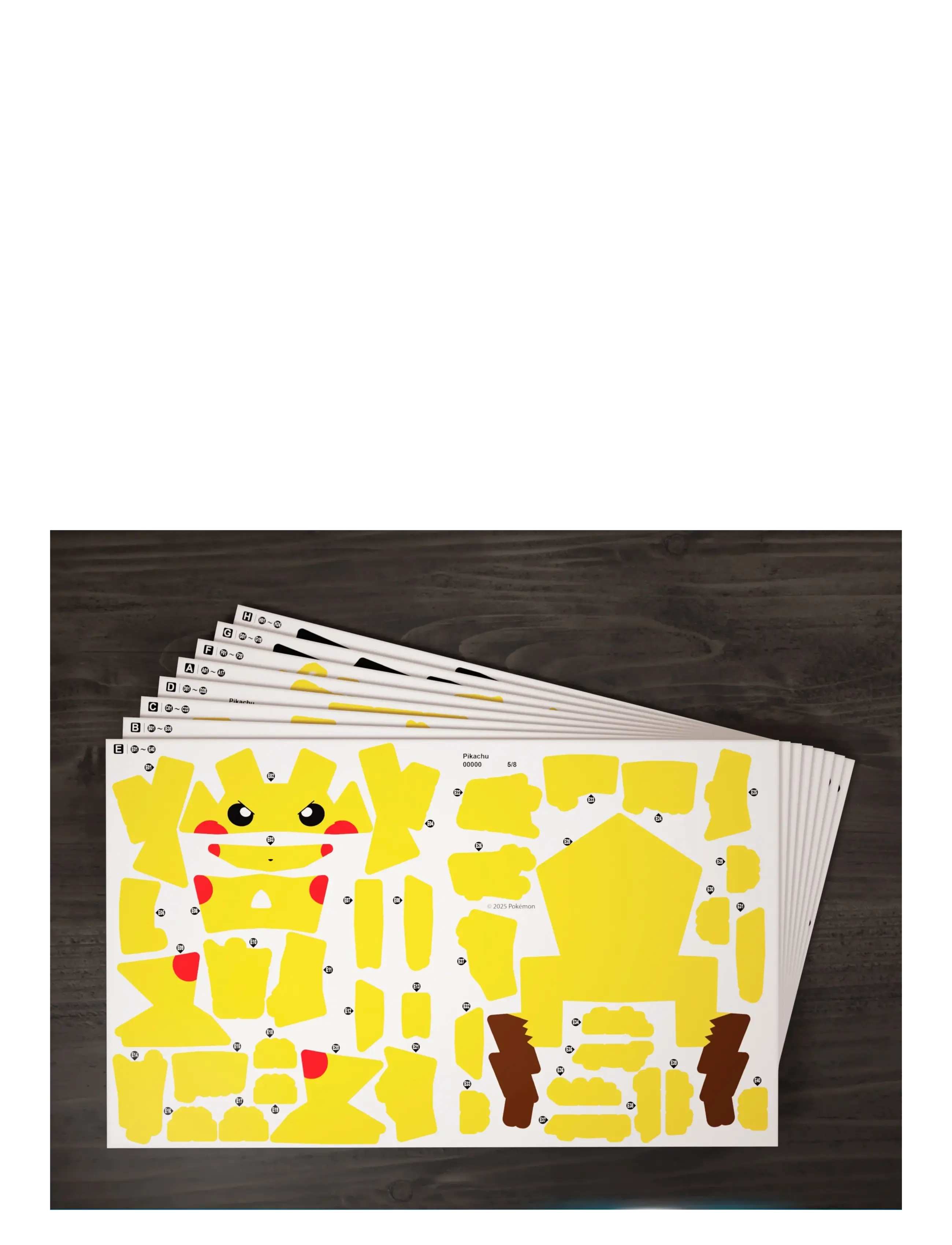 4D Puzzles - 4D Build Pokémon 30 cm - Pikachu - multi - 3