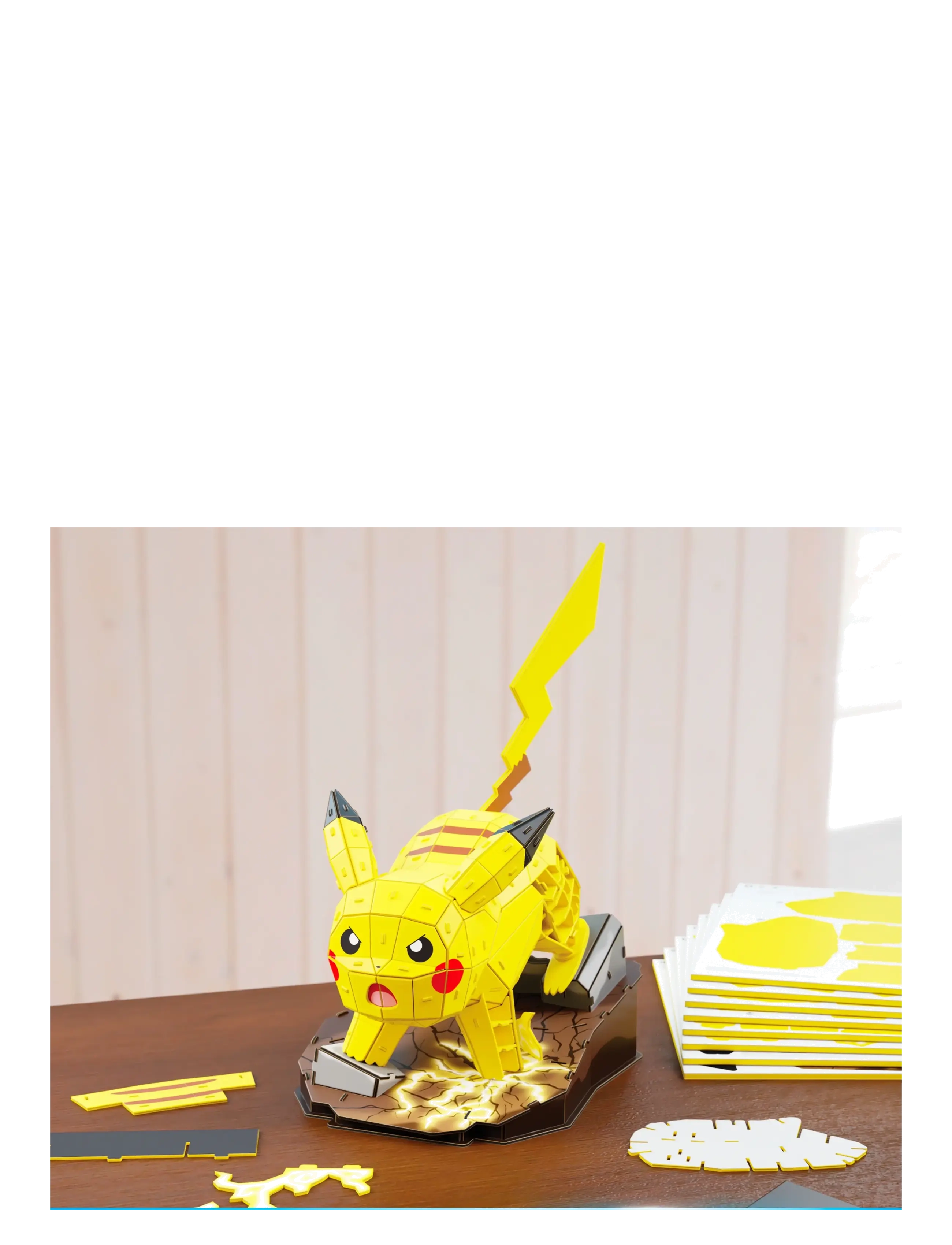 4D Puzzles - 4D Build Pokémon 30 cm - Pikachu - multi - 5