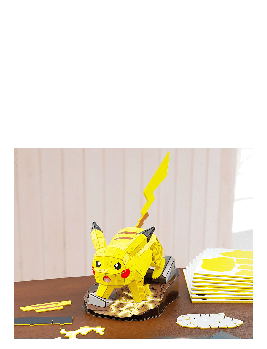 4D Puzzles - 4D Build Pokémon 30 cm - Pikachu - 3d-pussel - multi - 5
