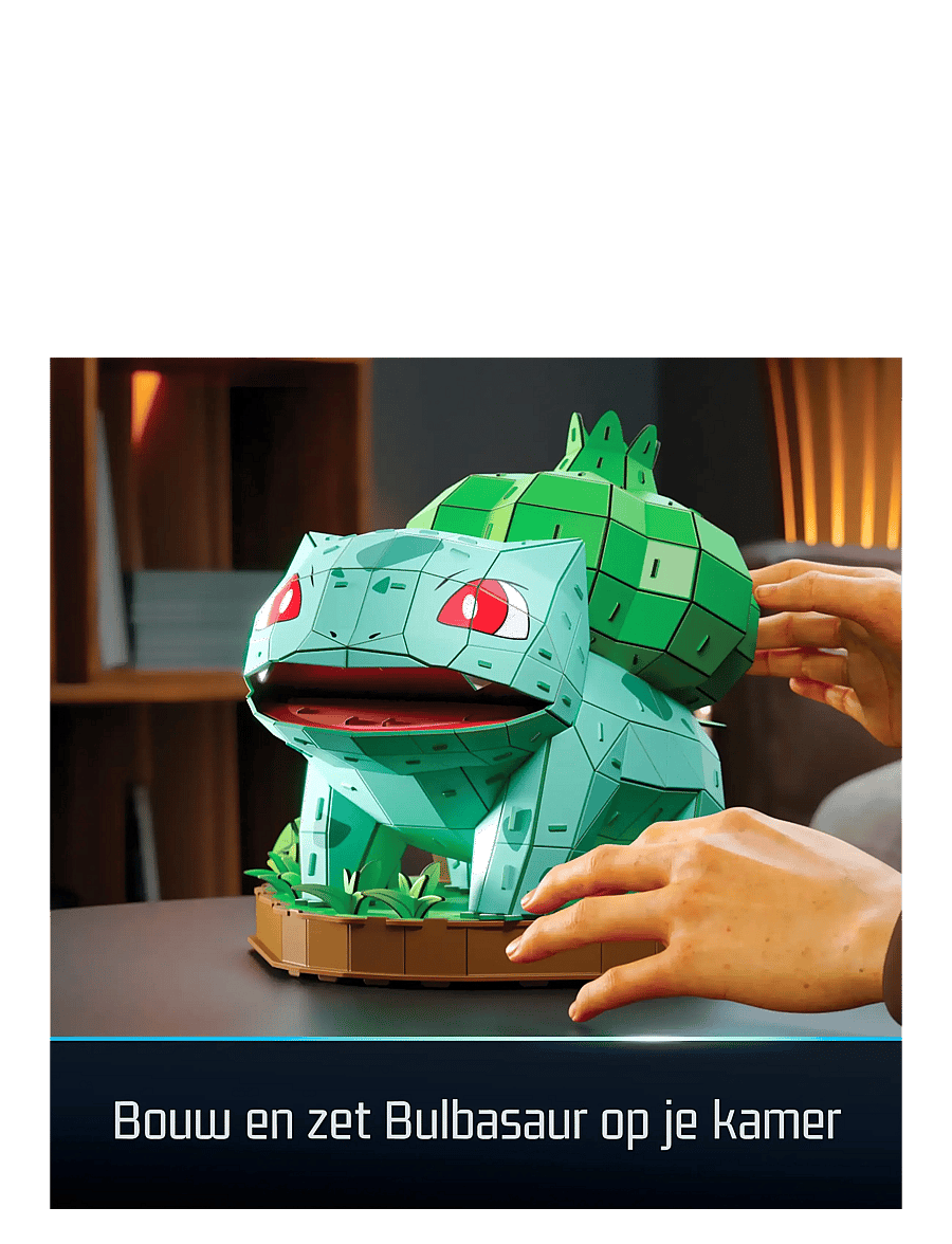 4D Puzzles - 4D Puzzles Pokémon 30 cm - Bulbasaur - 3d-pussel - multi - 0