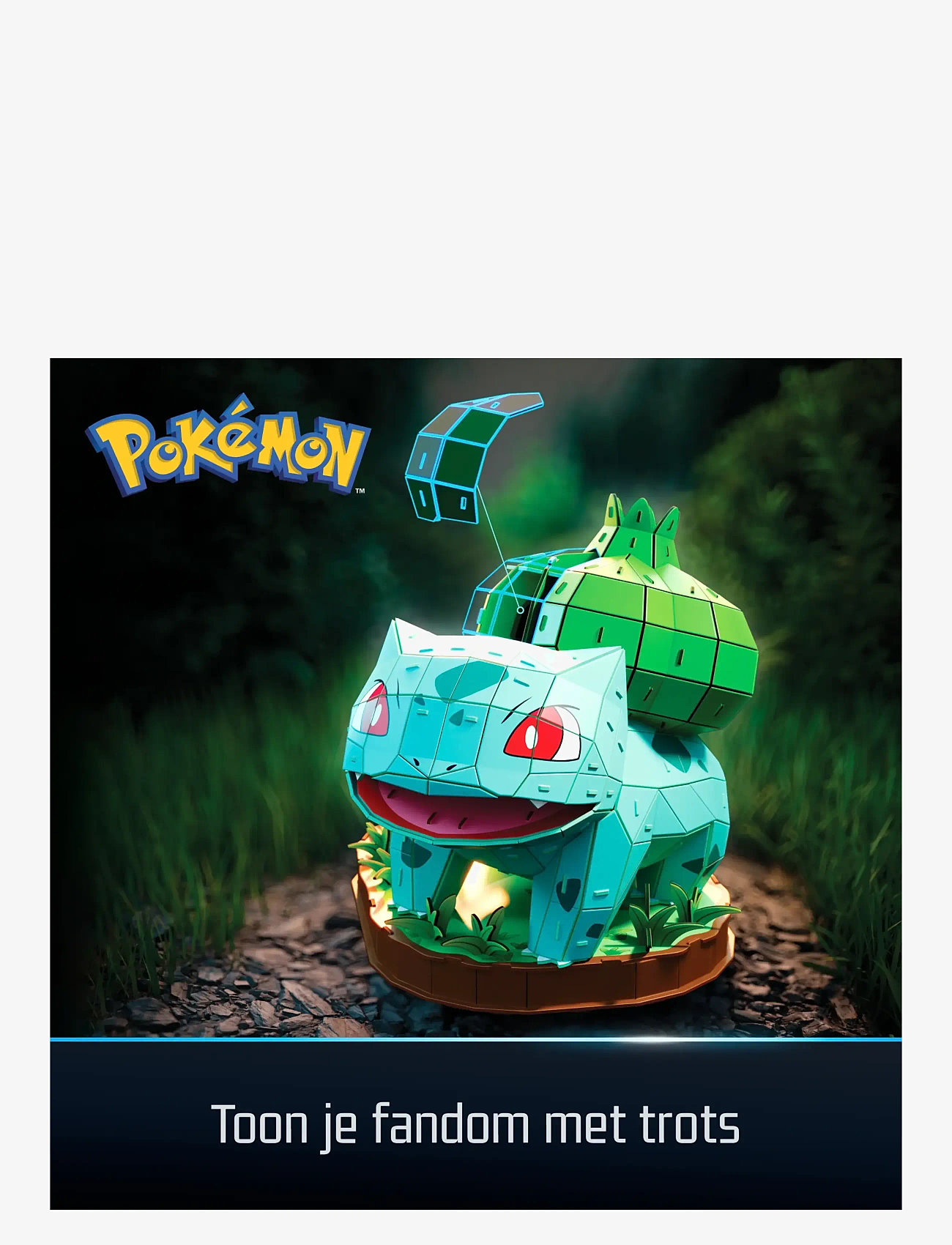 4D Puzzles - 4D Puzzles Pokémon 30 cm - Bulbasaur - 3d-pussel - multi - 1