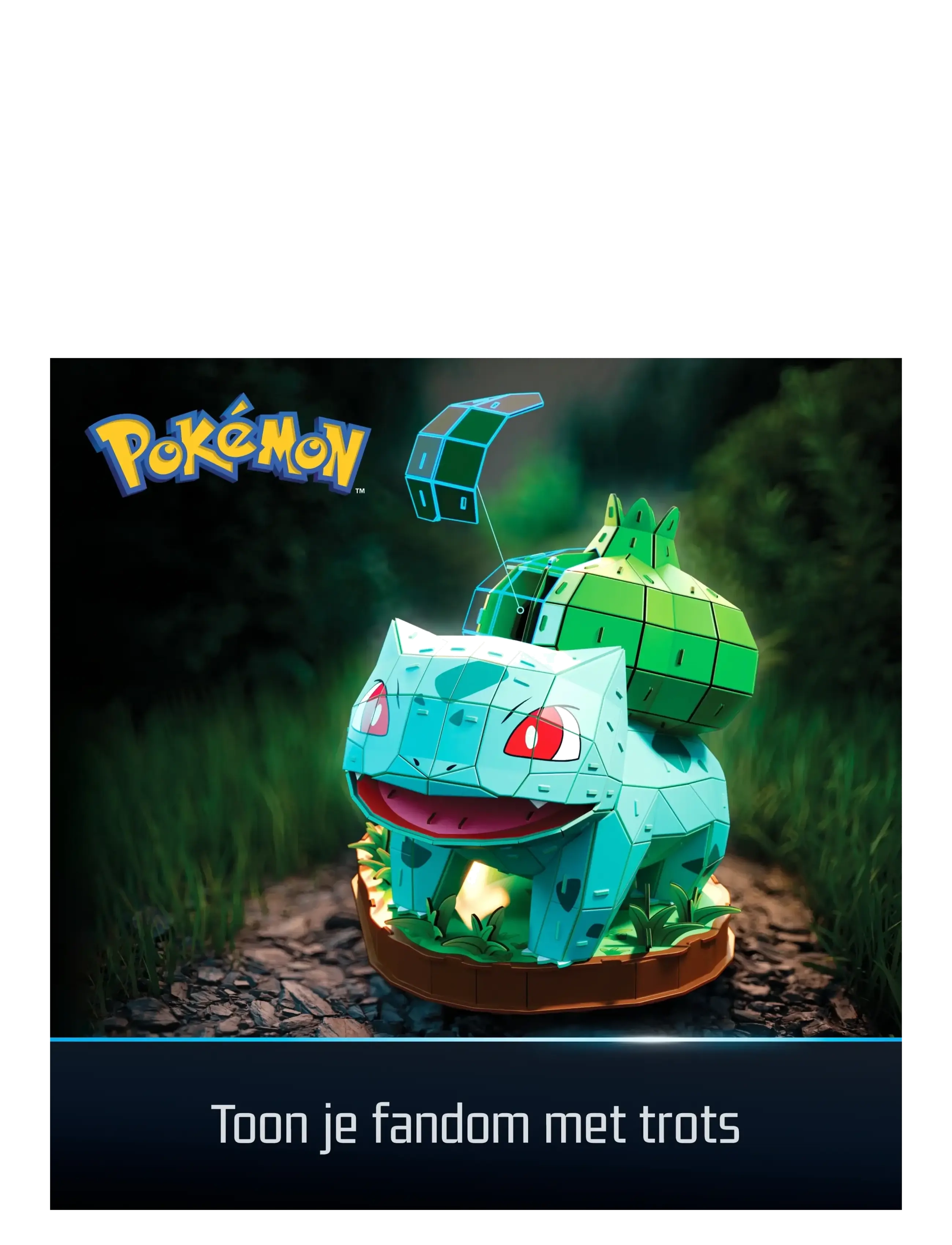 4D Puzzles - 4D Puzzles Pokémon 30 cm - Bulbasaur - 3d-pussel - multi - 1