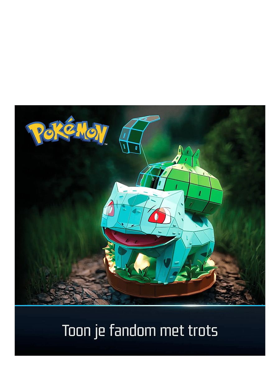 4D Puzzles - 4D Puzzles Pokémon 30 cm - Bulbasaur - 3d-pussel - multi - 1