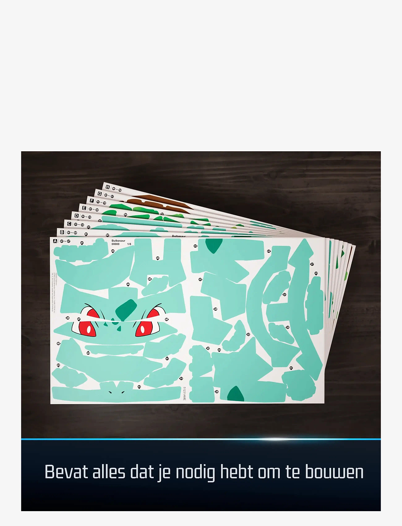4D Puzzles - 4D Puzzles Pokémon 30 cm - Bulbasaur - 3d-pussel - multi - 2