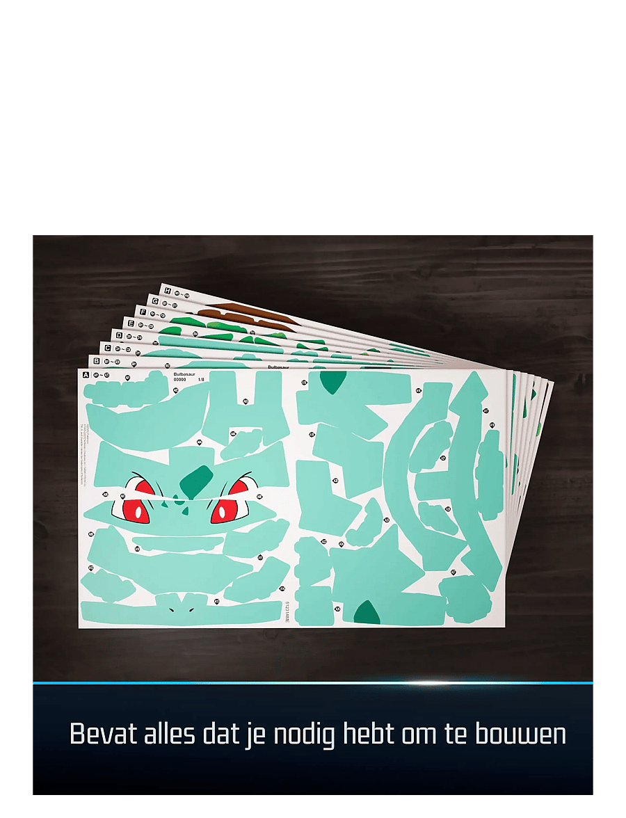 4D Puzzles - 4D Puzzles Pokémon 30 cm - Bulbasaur - 3d-pussel - multi - 2