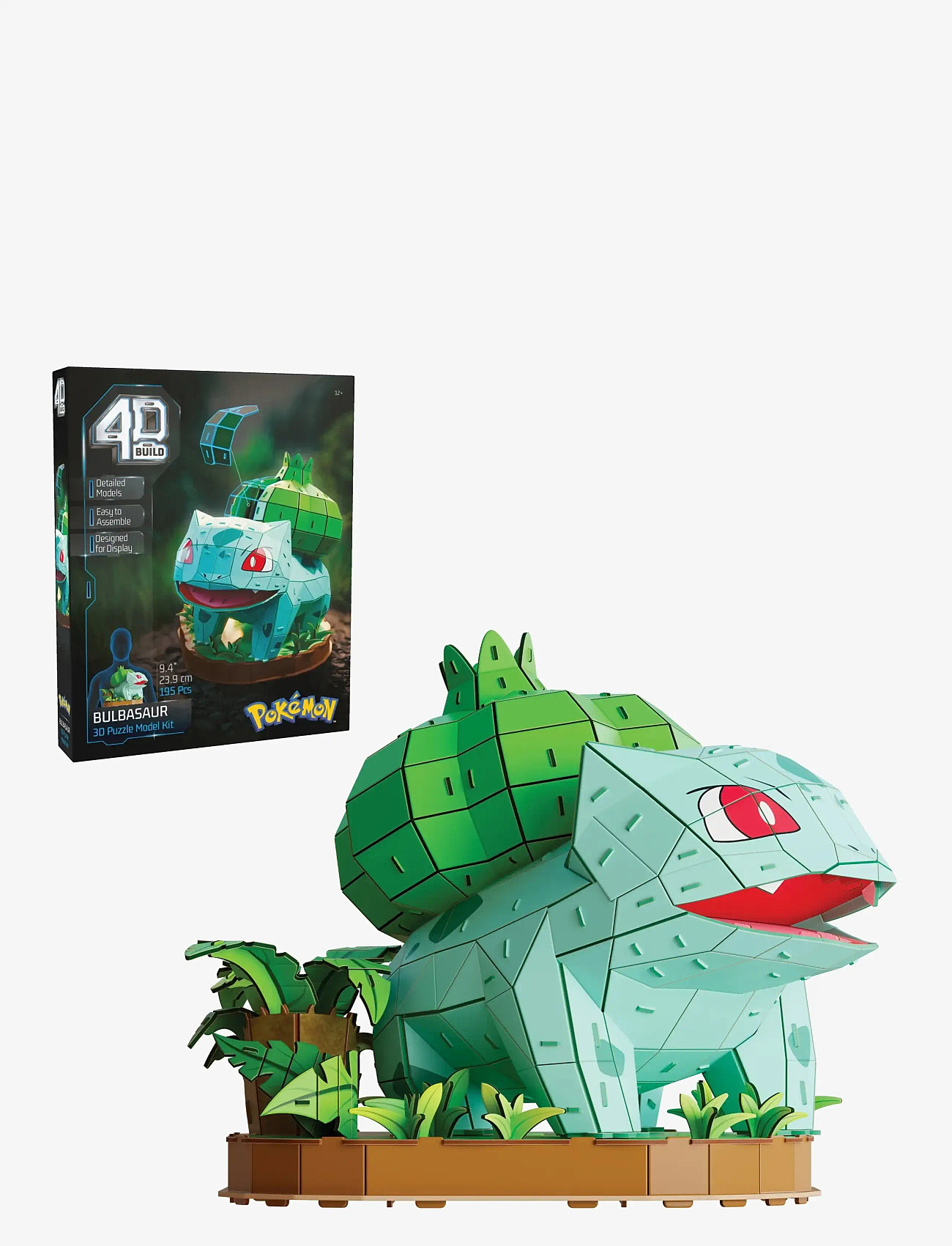 4D Puzzles - 4D Puzzles Pokémon 30 cm - Bulbasaur - 3d-pussel - multi - 5