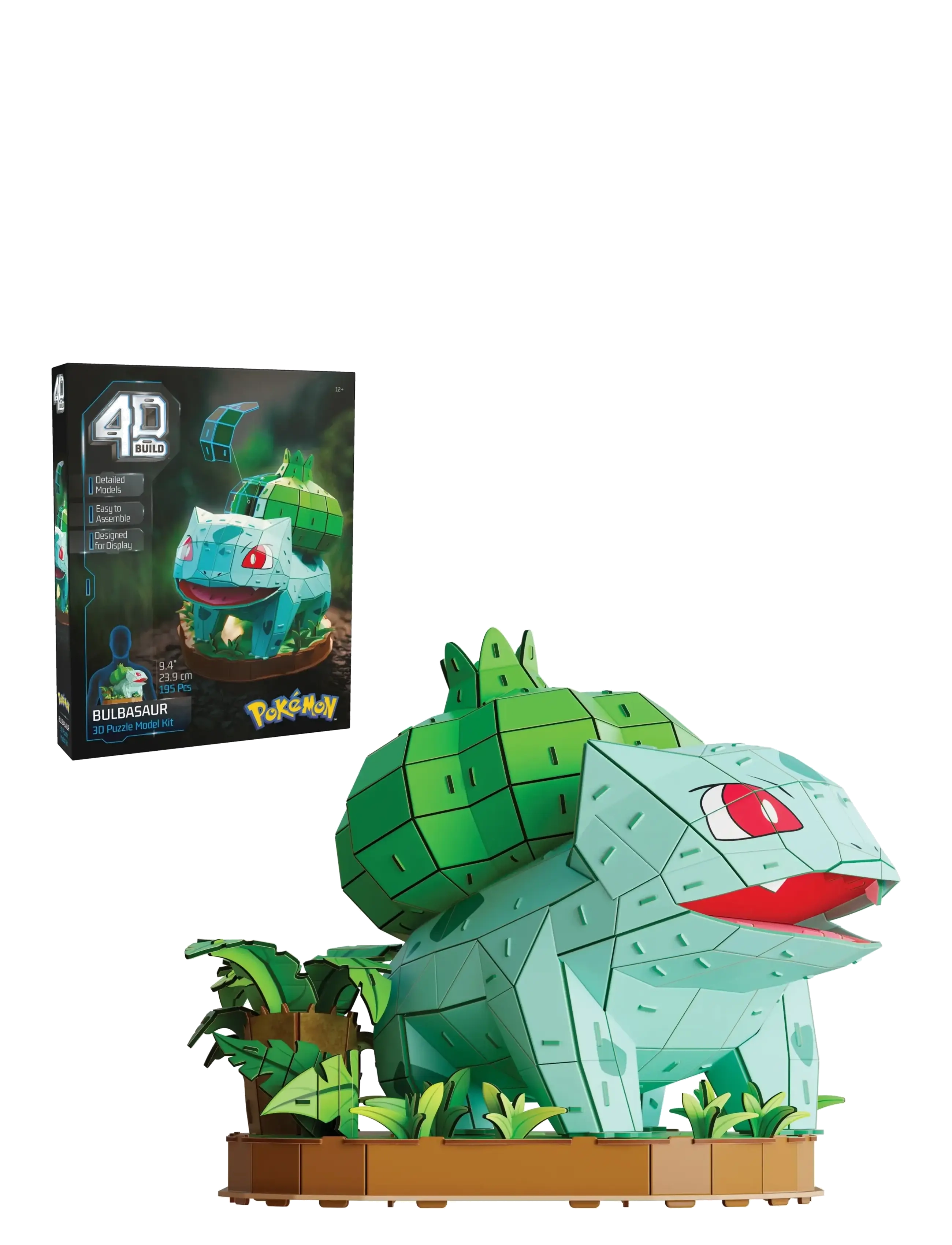 4D Puzzles - 4D Puzzles Pokémon 30 cm - Bulbasaur - 3d-pussel - multi - 5