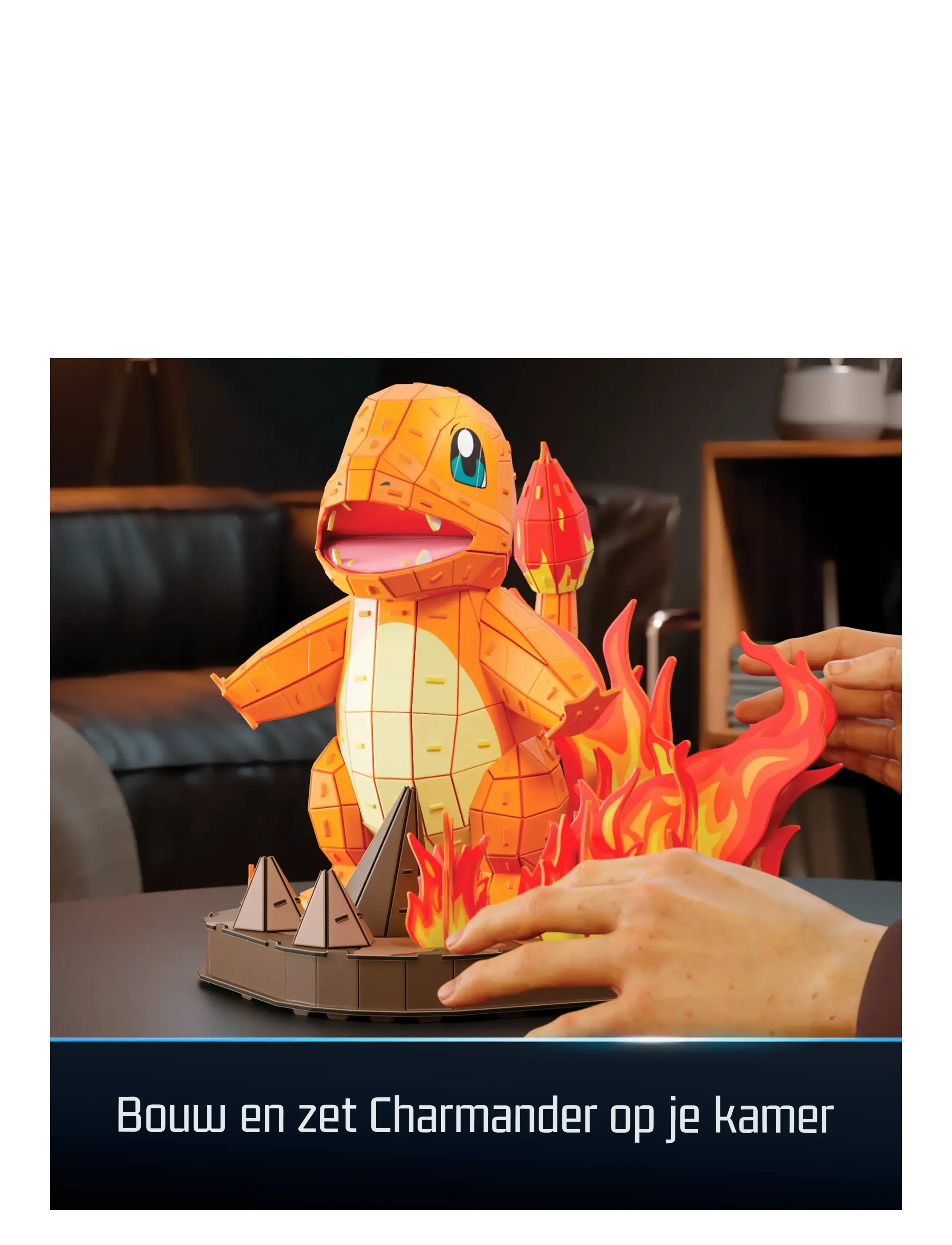 4D Puzzles - 4D Puzzles Pokémon 30 cm - Charmander - 3d-pussel - multi - 1