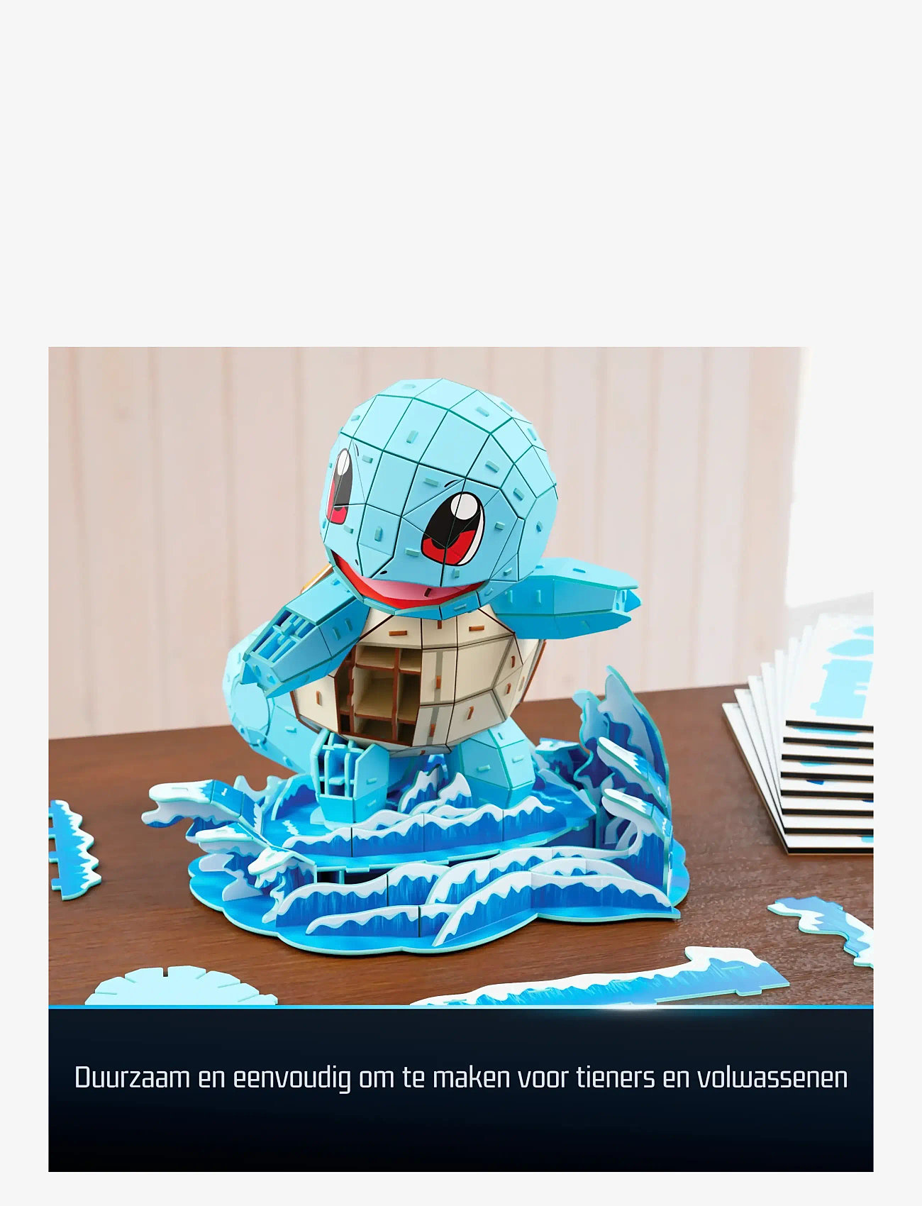 4D Puzzles - 4D Puzzles Pokémon 30 cm - Squirtle - 3d-puslespil - multi - 3