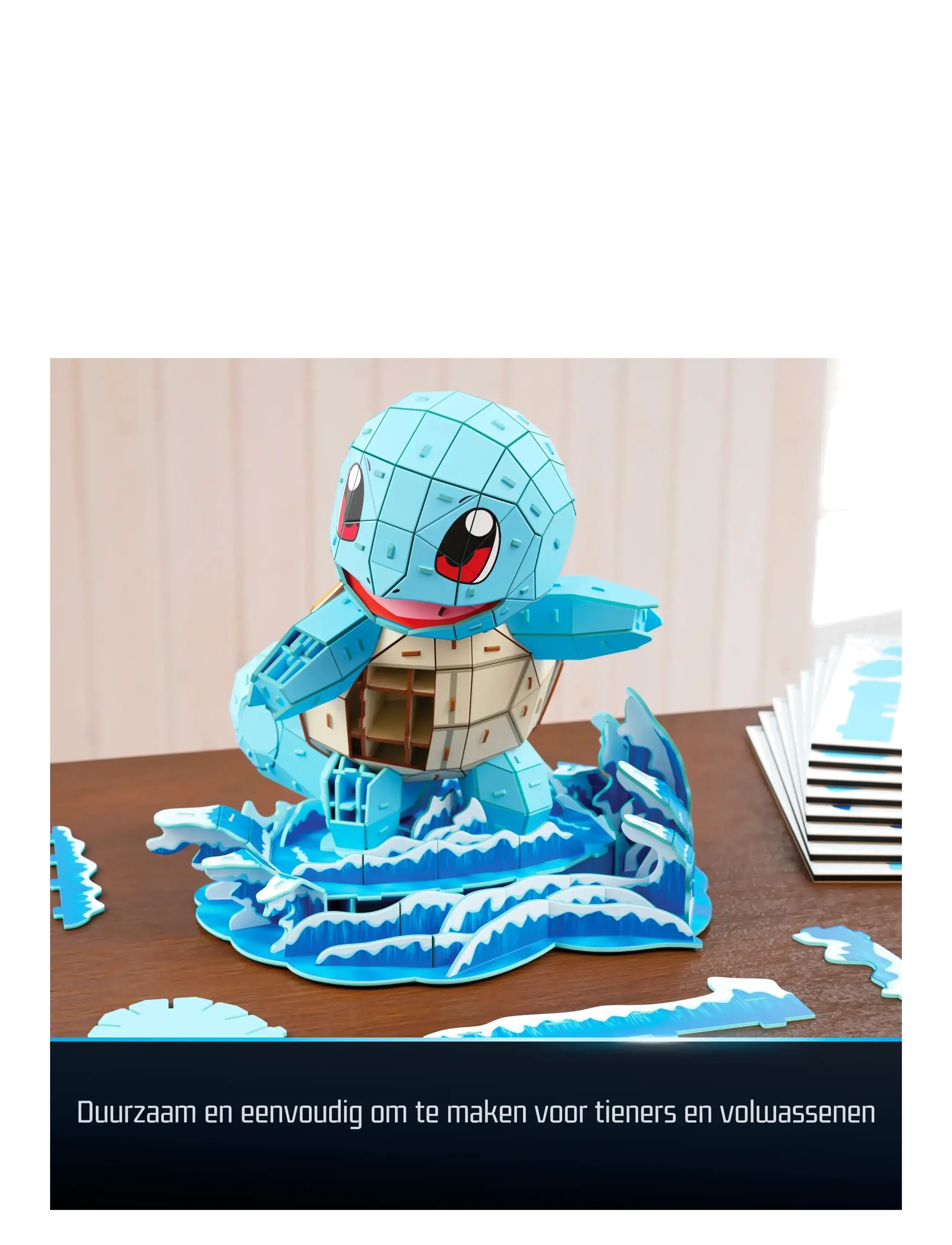 4D Puzzles - 4D Puzzles Pokémon 30 cm - Squirtle - 3d-pussel - multi - 3