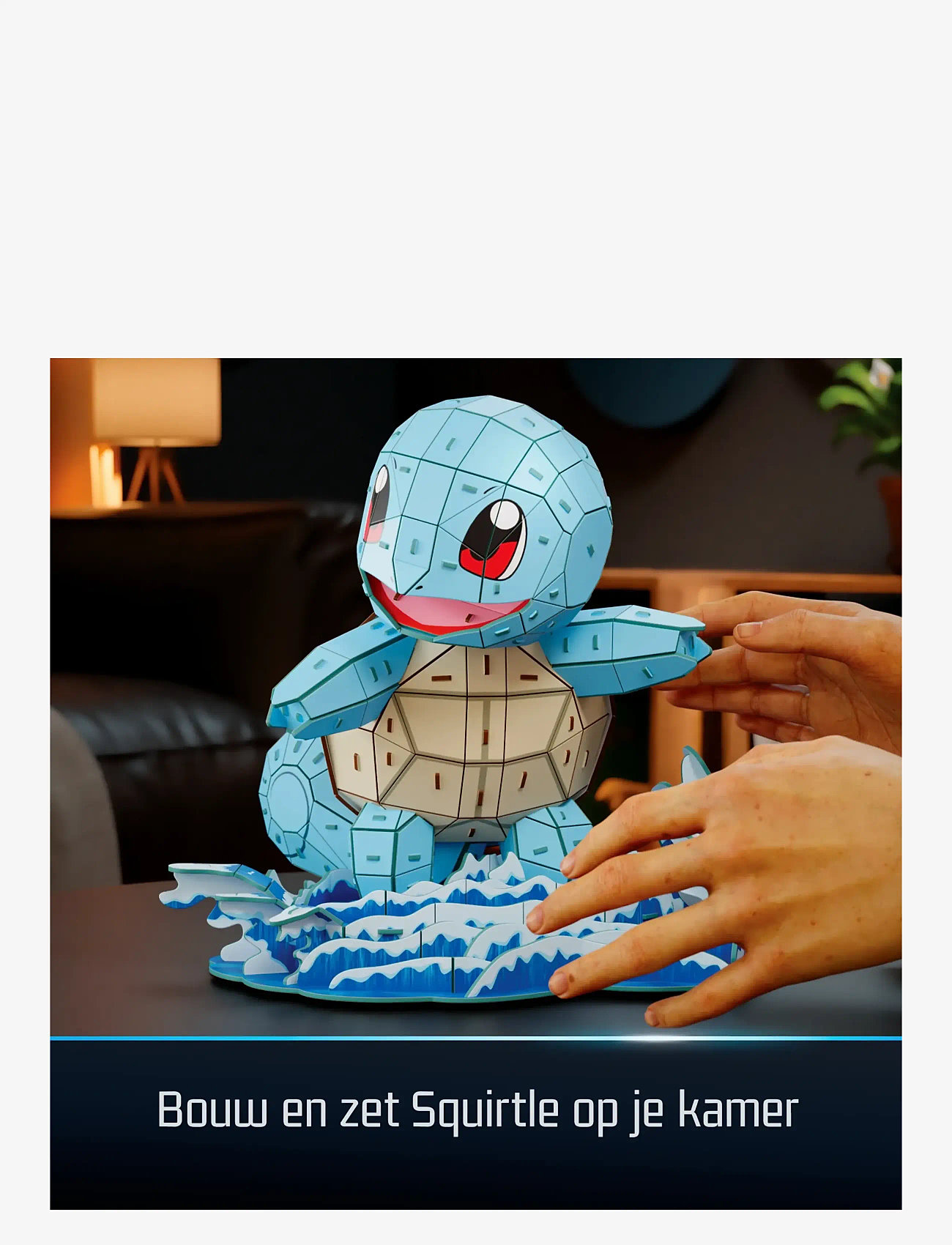 4D Puzzles - 4D Puzzles Pokémon 30 cm - Squirtle - 3d-puslespil - multi - 4