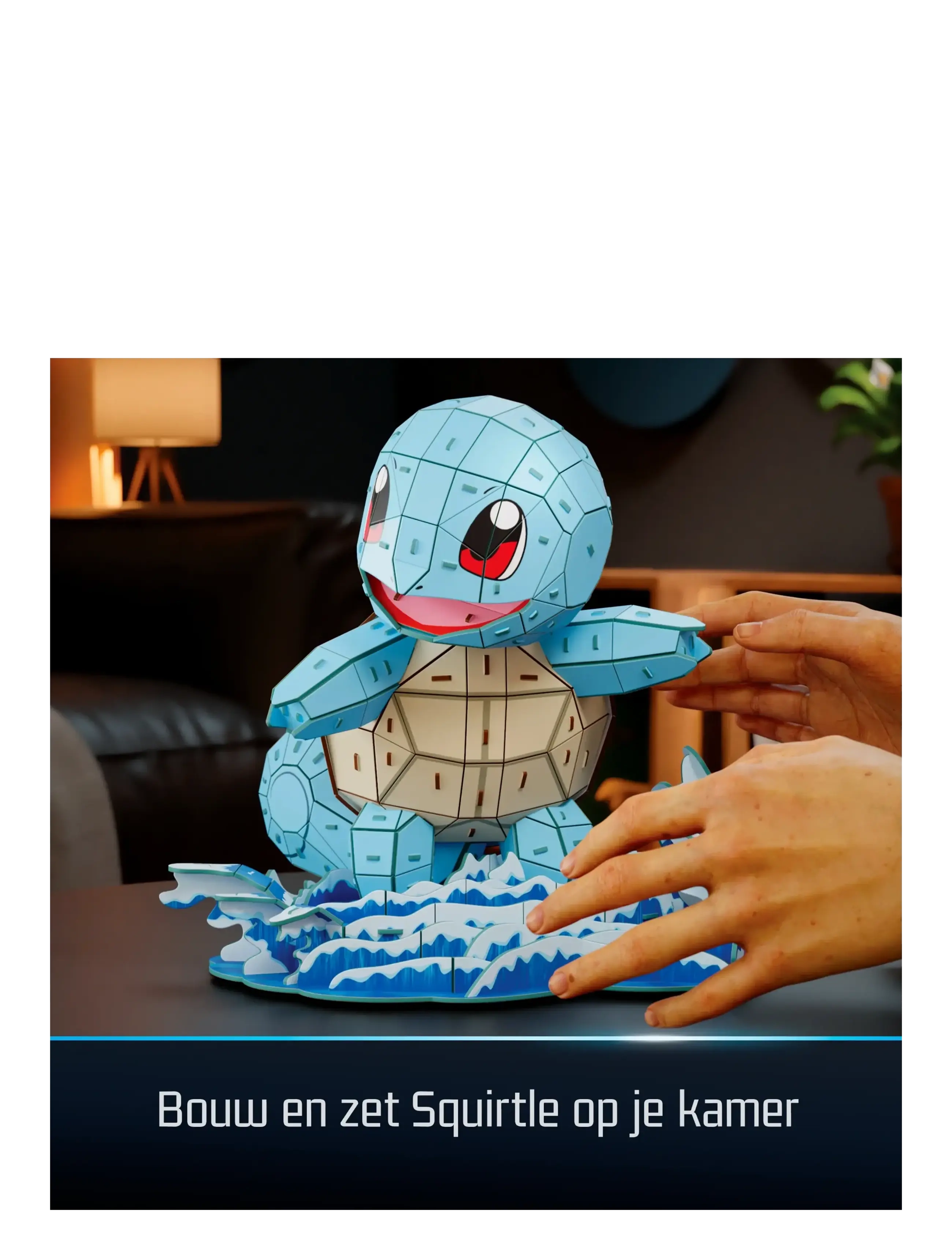 4D Puzzles - 4D Puzzles Pokémon 30 cm - Squirtle - 3d-pussel - multi - 4