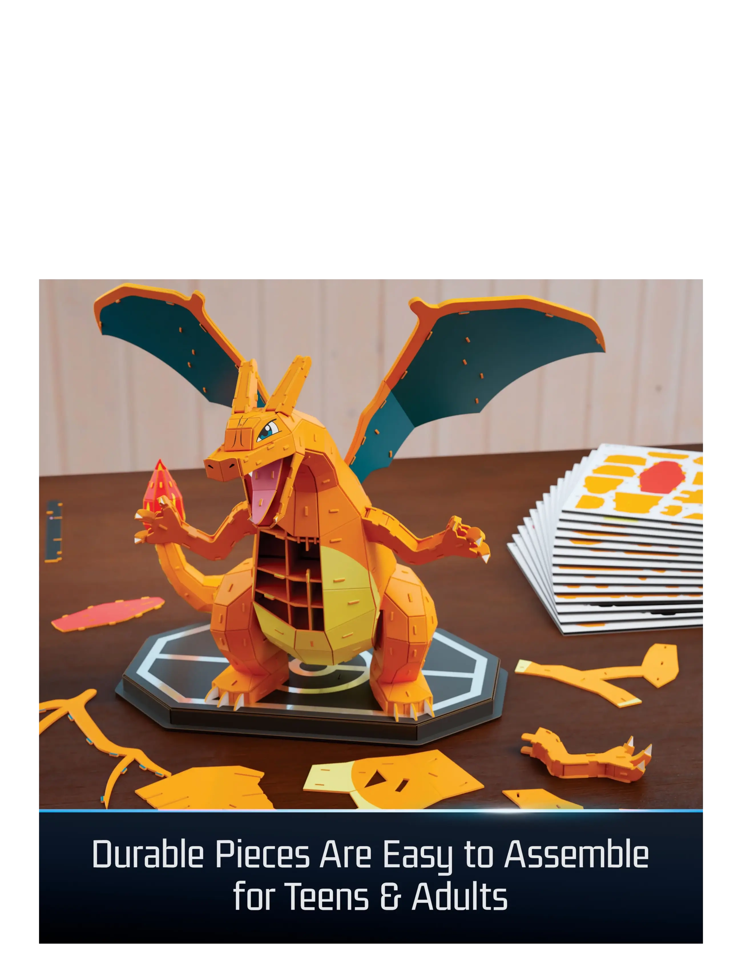 4D Puzzles - 4D Build Pokémon 37 cm - Charizard - multi - 3